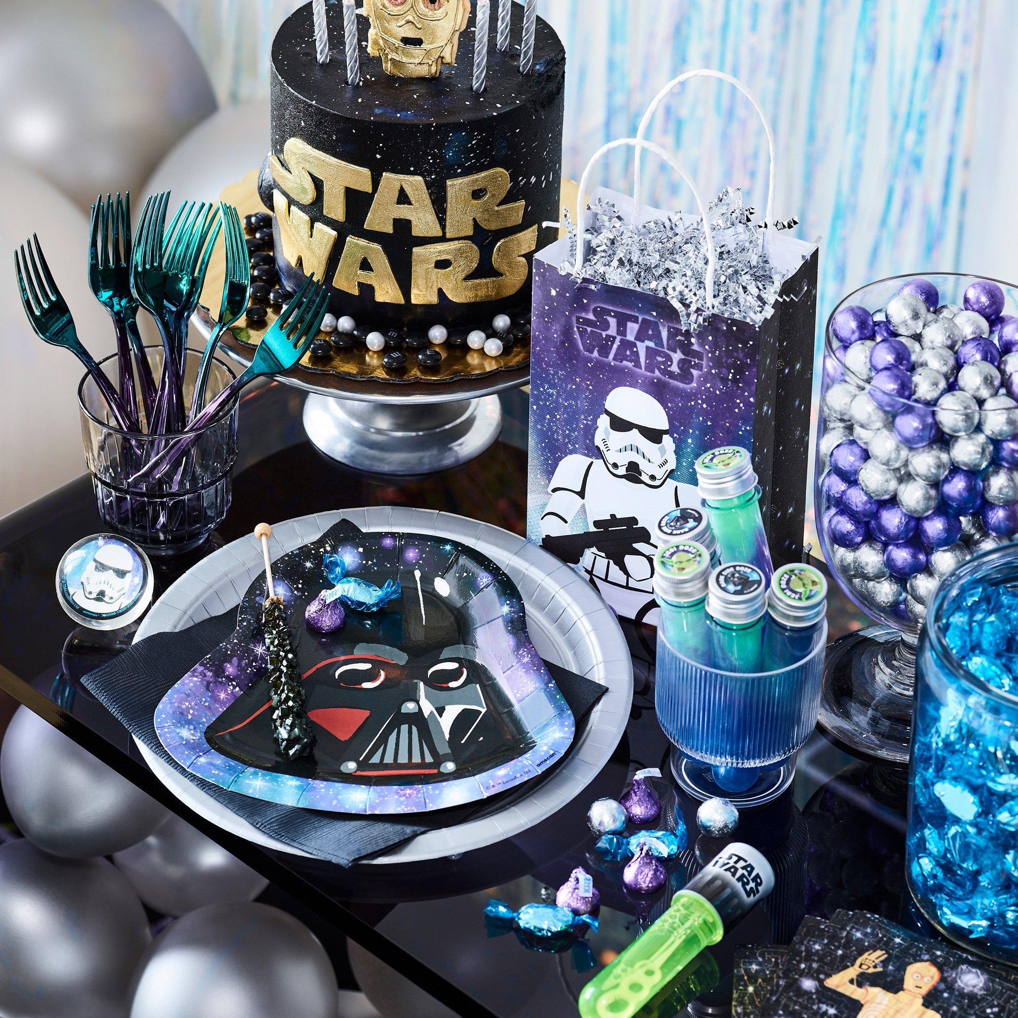 Star Wars Theme Birthday Party Decorations Cup Plate Napkins Cake