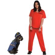 Inmate & Officer Doggy Costume