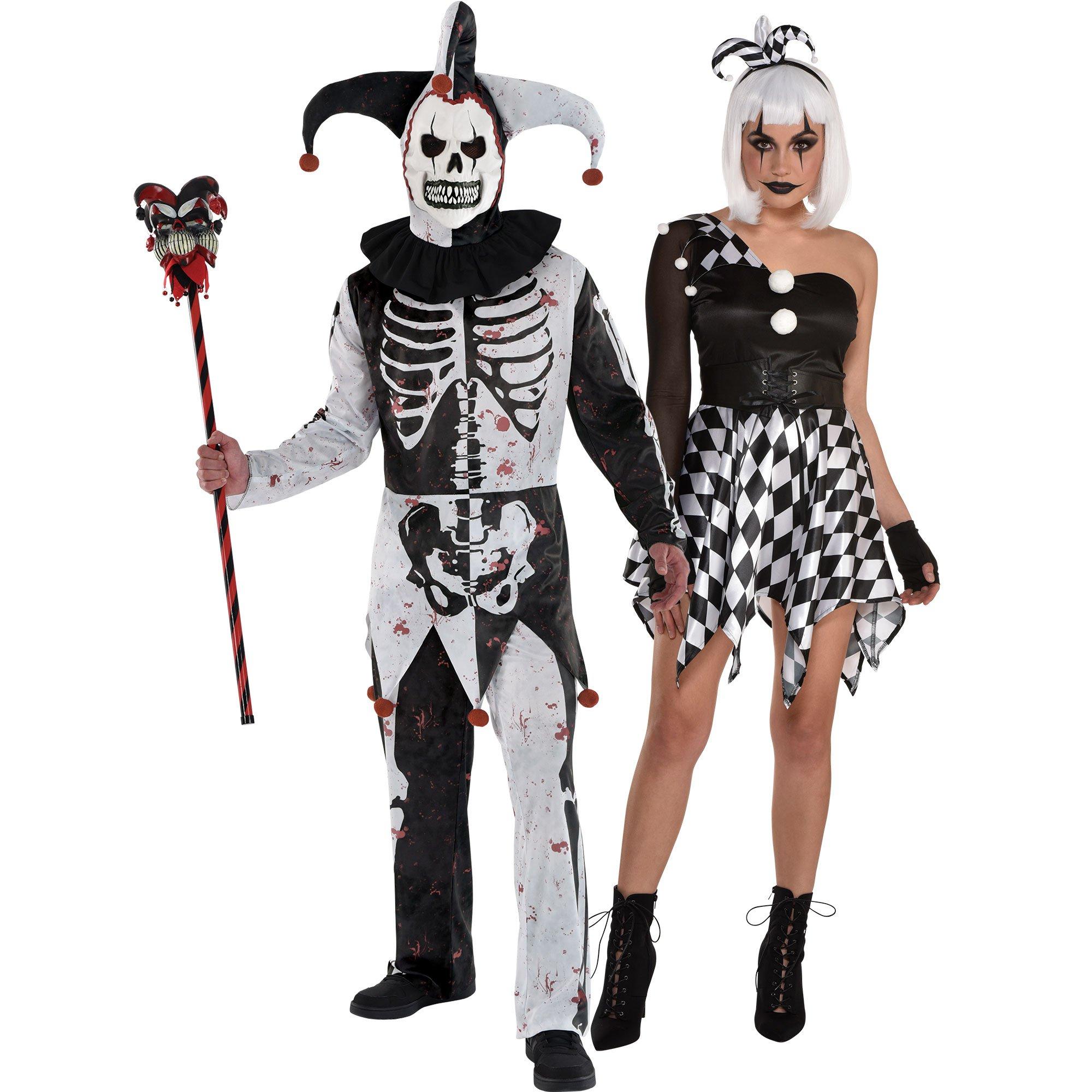 Evil Jesters Couples Costumes | Party City