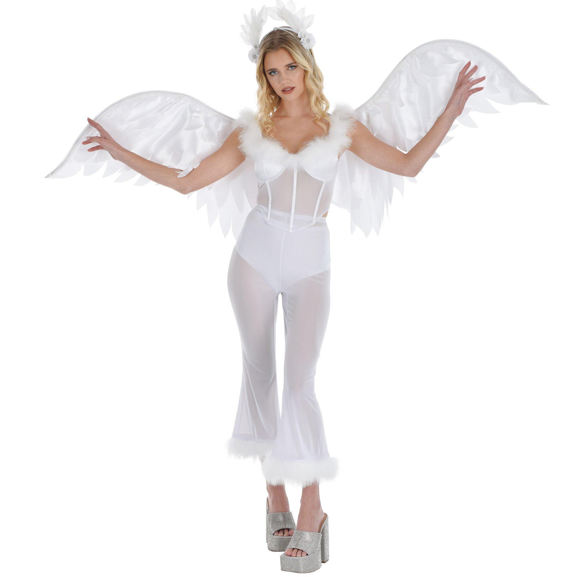 Adult Bad Angel & Gilded Angel Couples Costumes