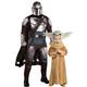 Mandalorian & Baby Yoda Parent & Baby Costumes