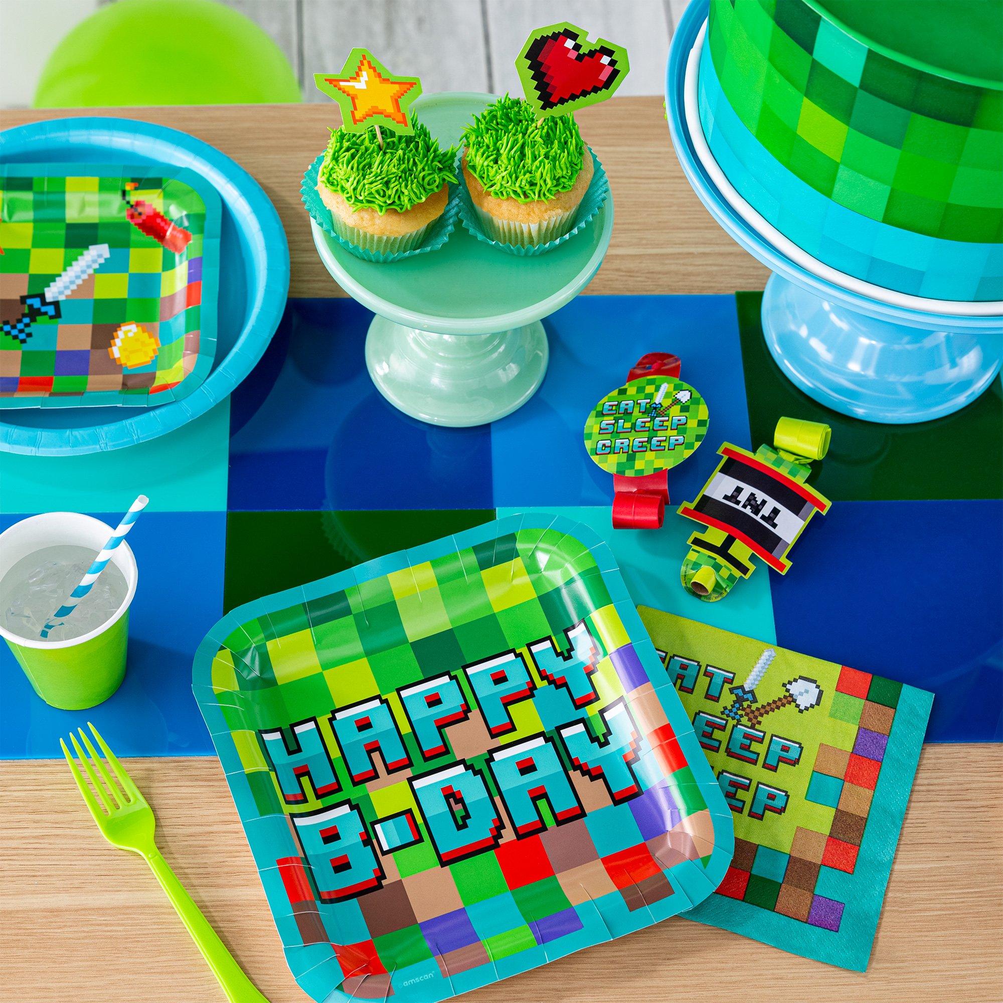 Pixelated Party Supplies