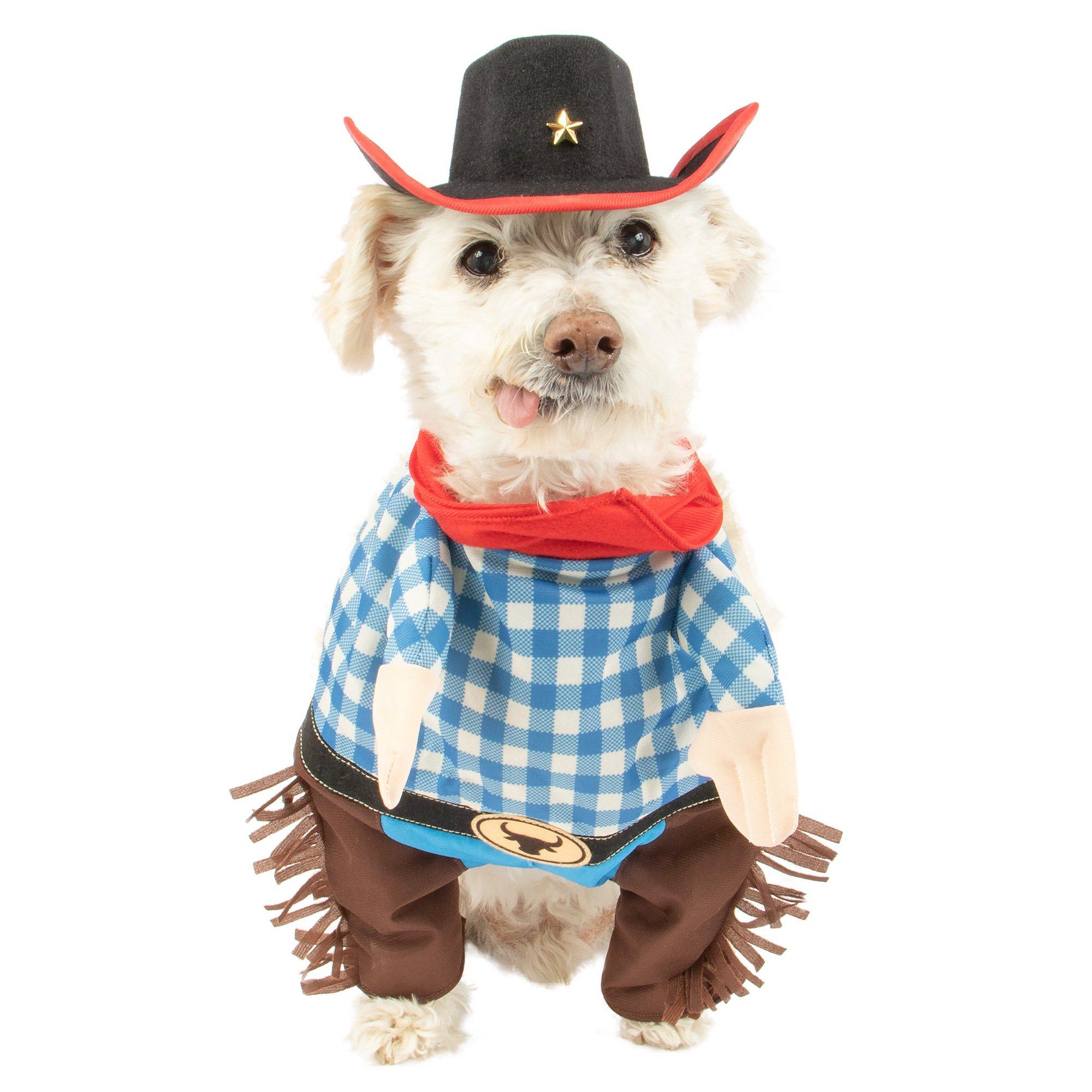 Cowgirl dog costume hotsell