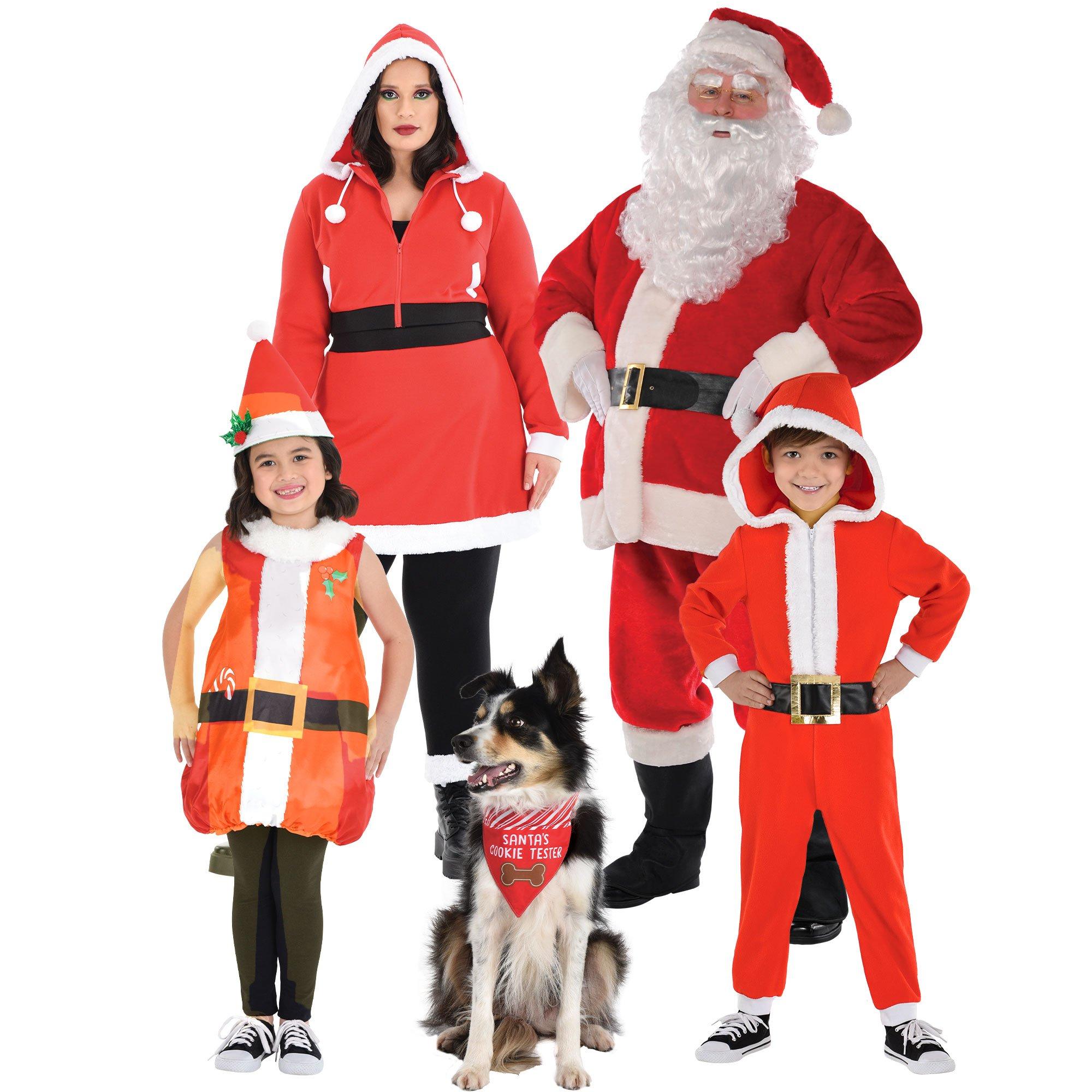 Matching santa and hot sale mrs claus costumes