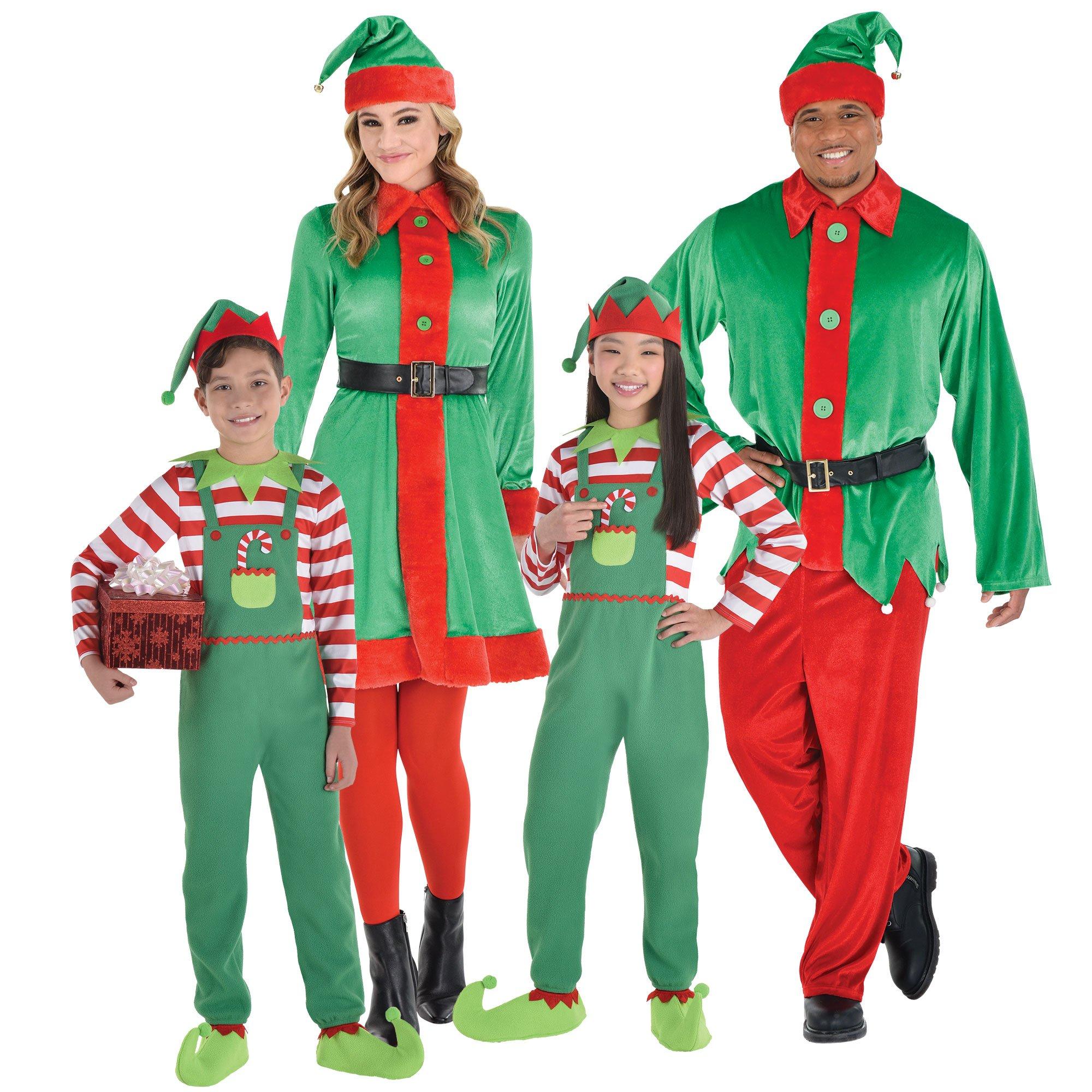 Elf Family Christmas Costumes