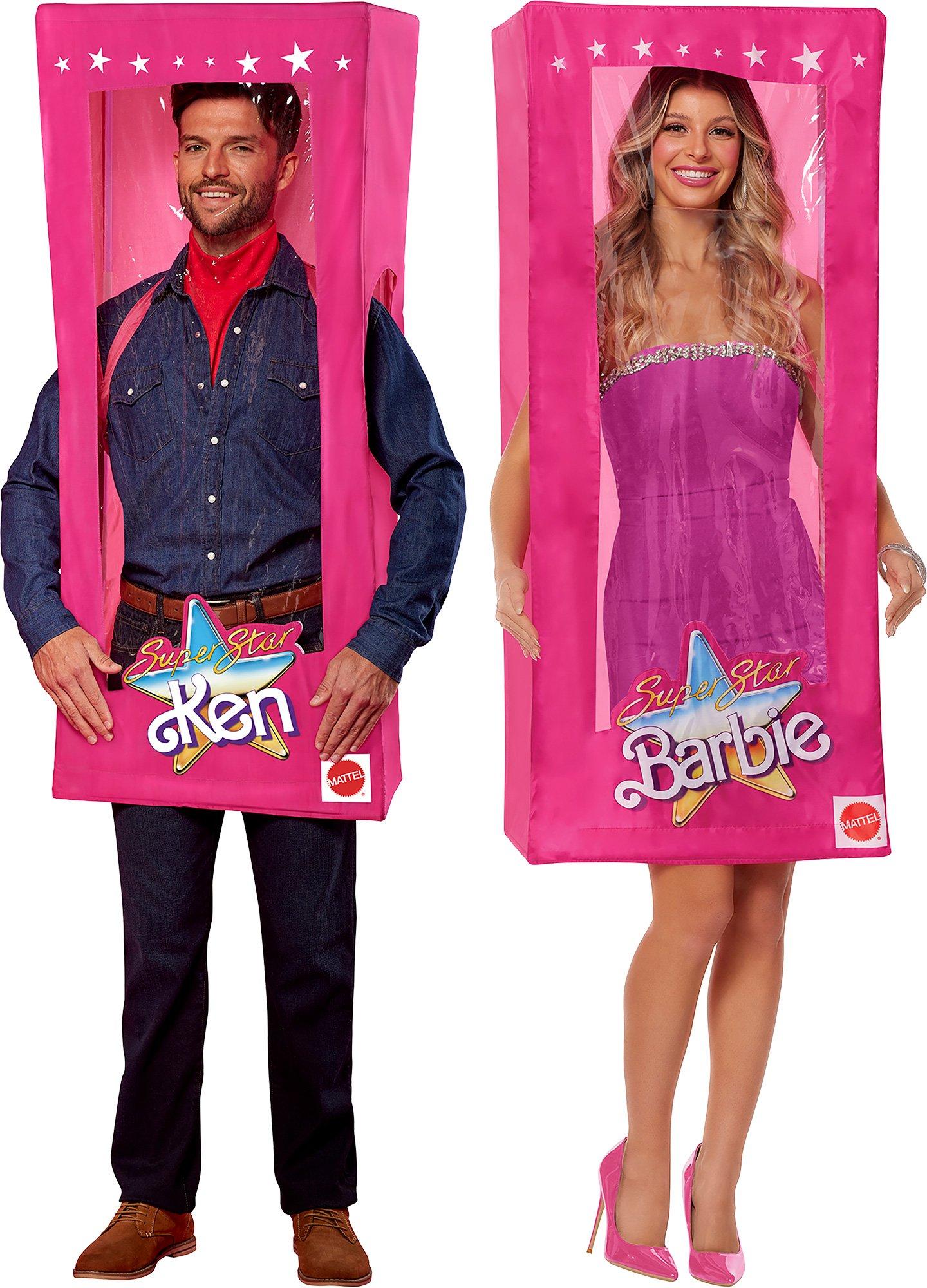 Barbie & Ken Boxes Couple Costume