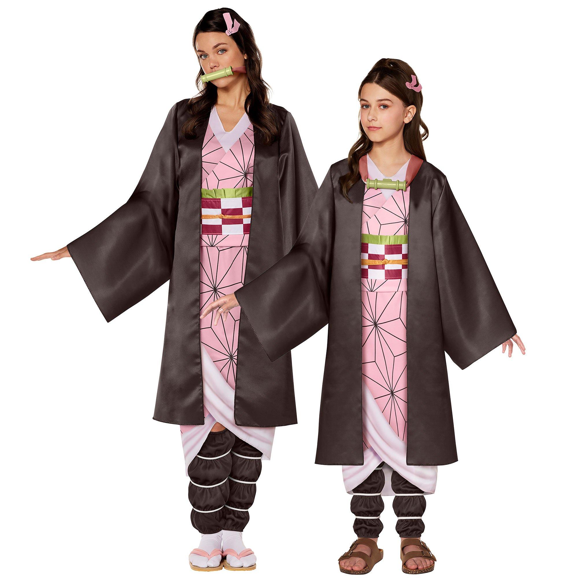 Nezuko Mommy & Me Family Costumes - Demon Slayer