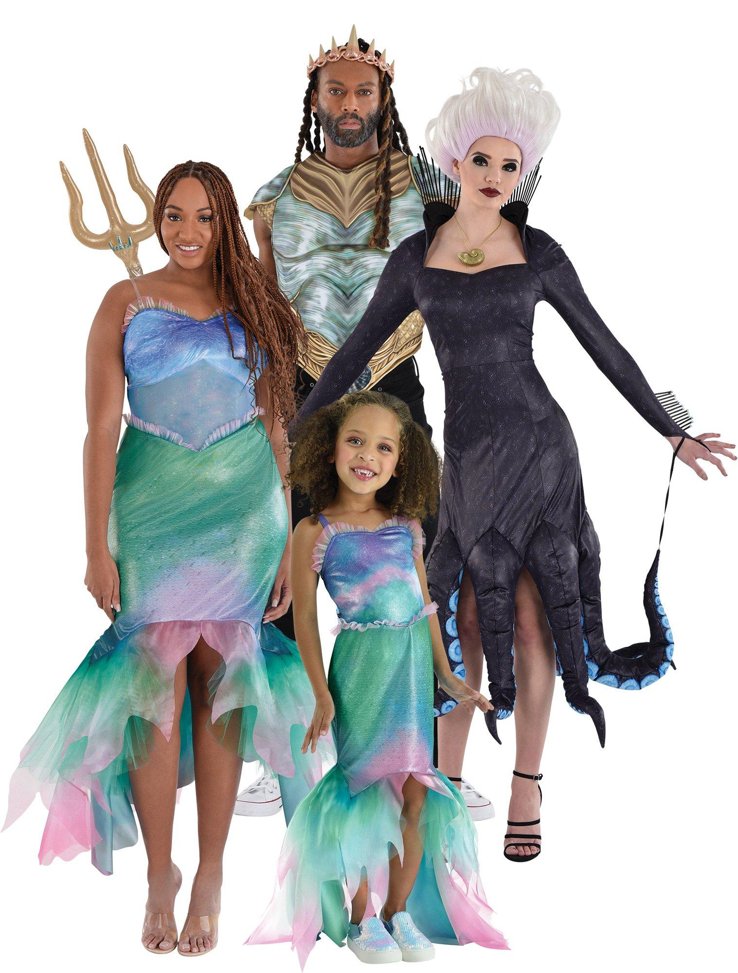 The Little Mermaid Family Costumes