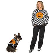 Halloween Pumpkin Doggy & Me Sweaters