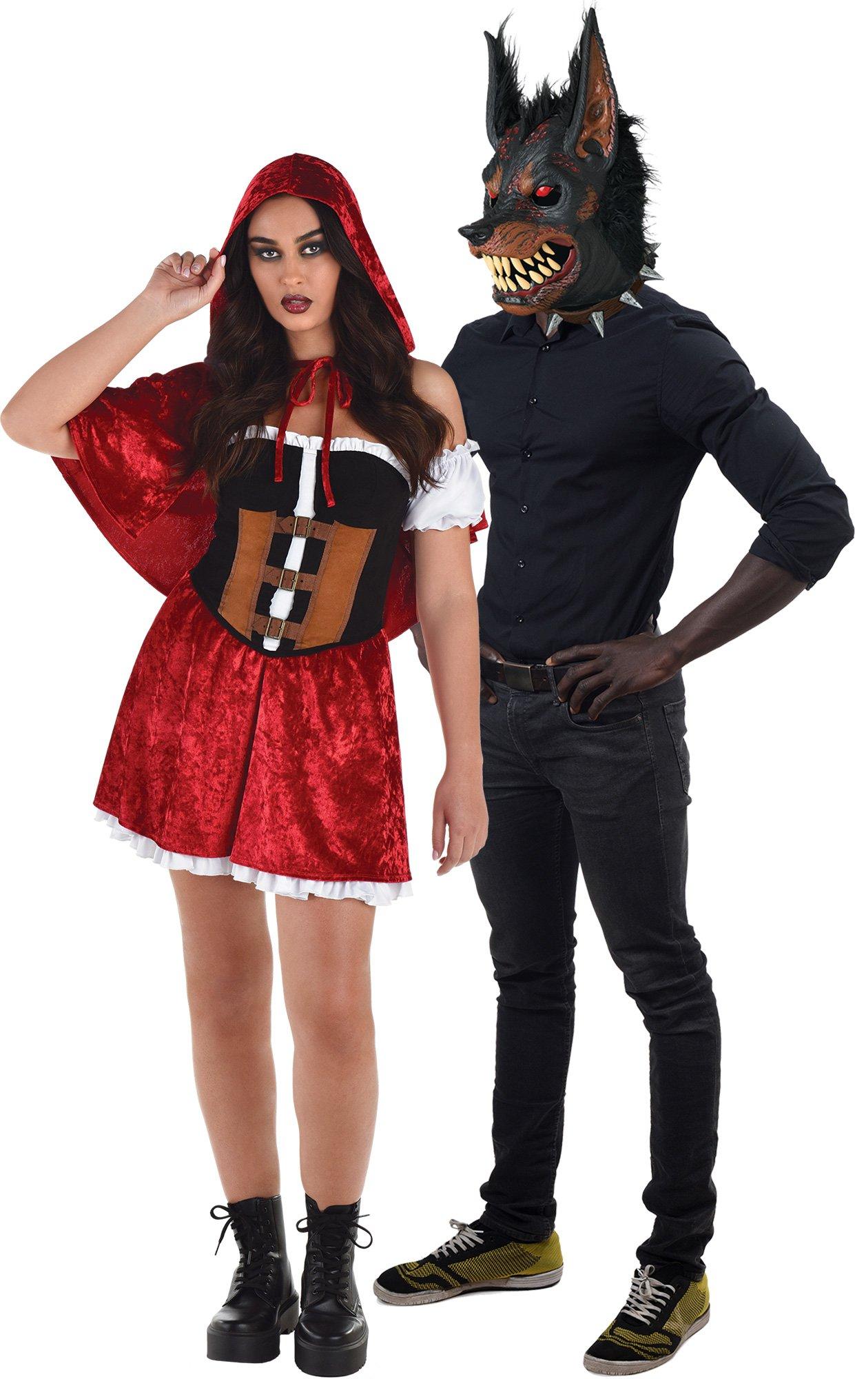Red Riding Hood & Big Bad Wolf Couples Costumes