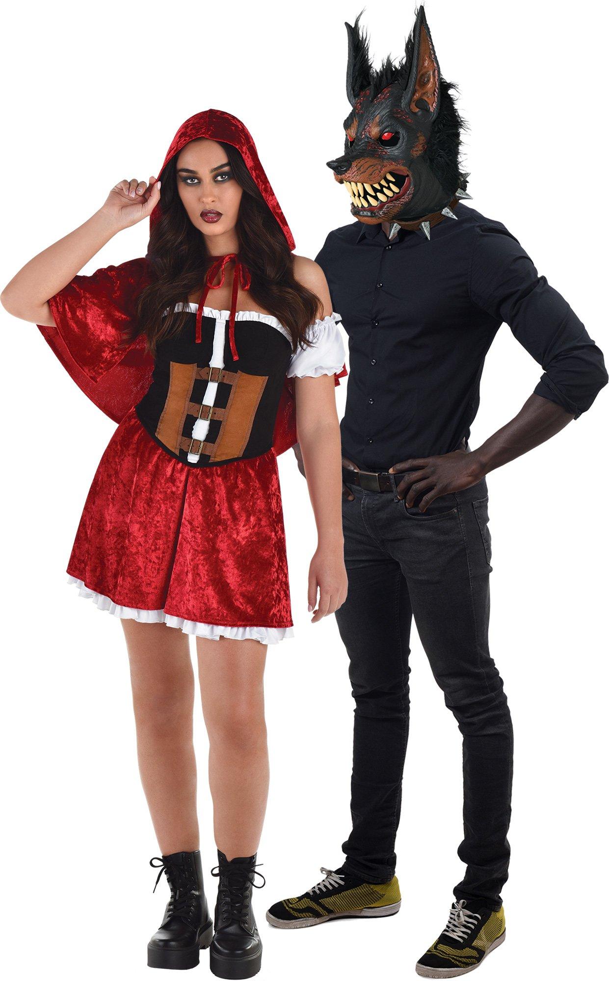 red riding hood and wolf costume