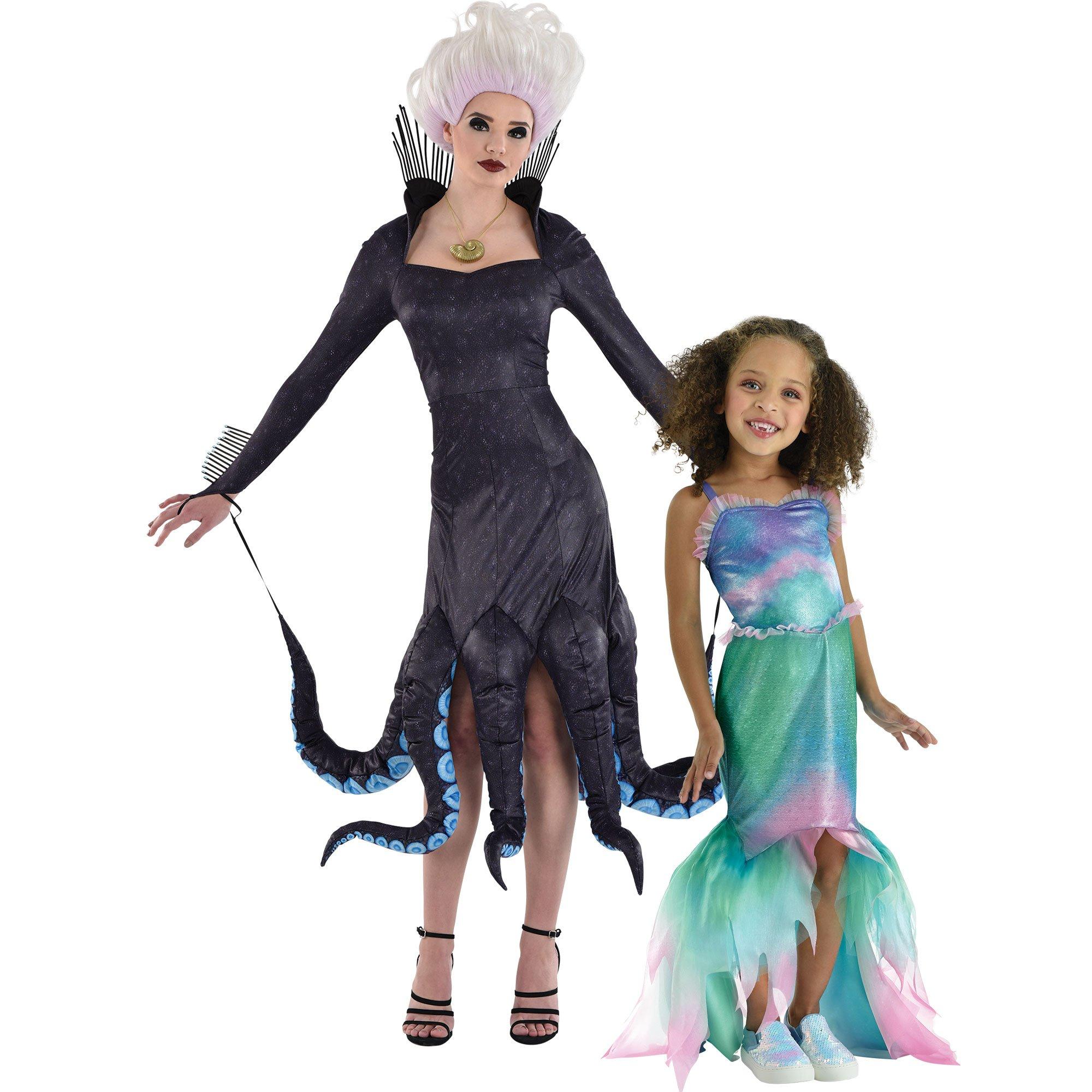 The Little Mermaid Movie 2023 Mommy & Me Family Costumes 