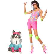 Rollerblade Barbie & Aerobics Doggy Costume