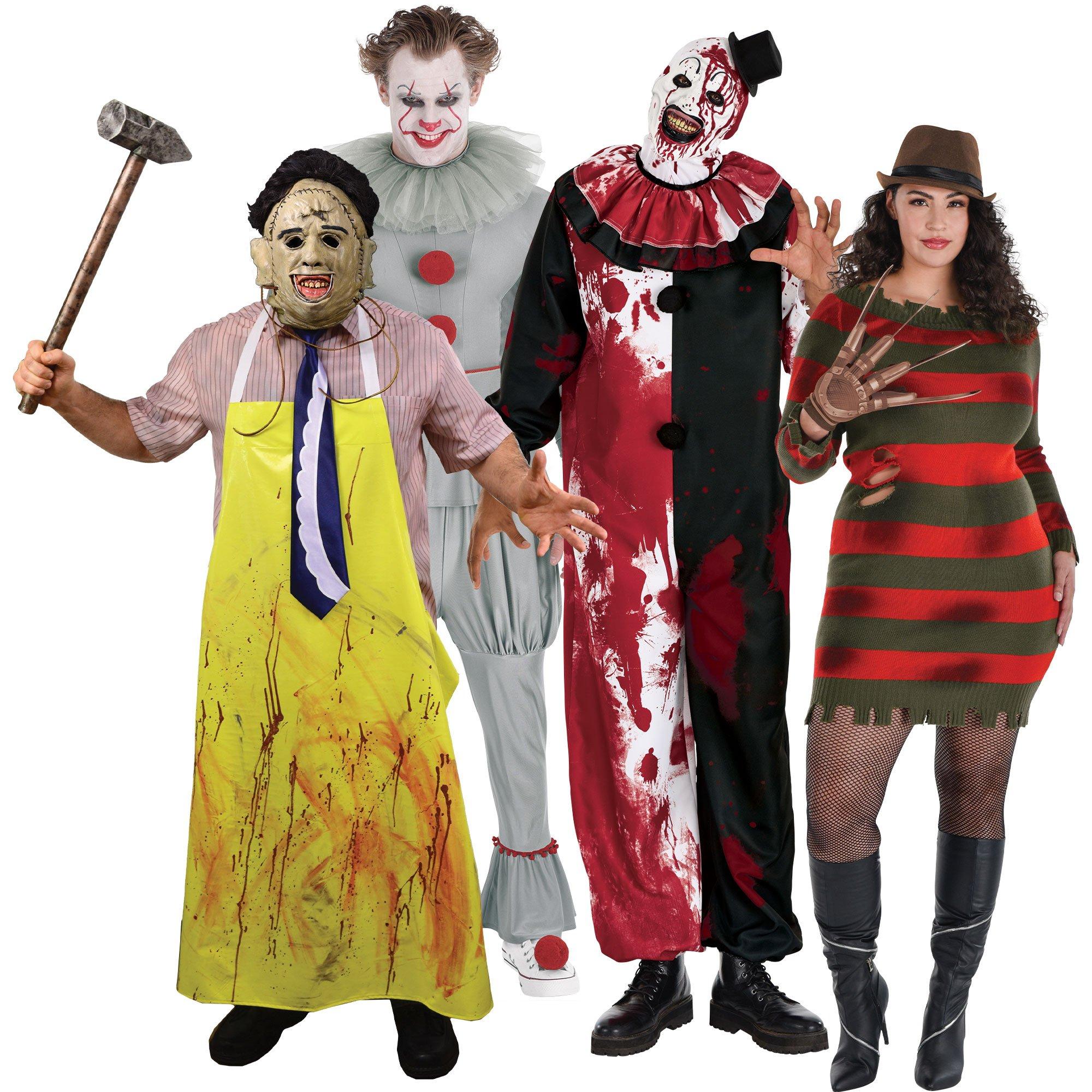 Fantasias de Halloween divertidas para a família  Family themed halloween  costumes, Family halloween costumes, Scary halloween costumes