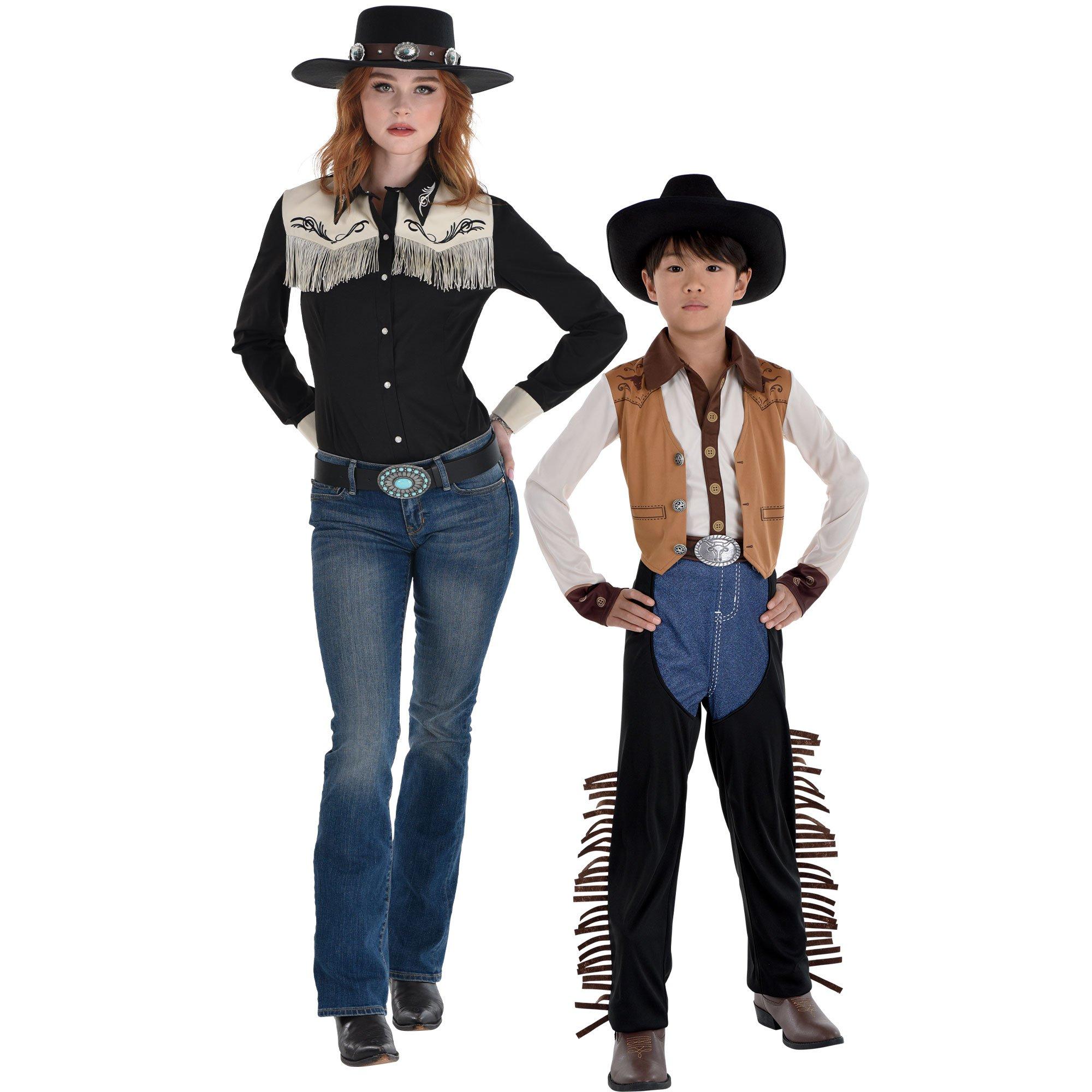 Classic Western Mommy & Me Family Costumes