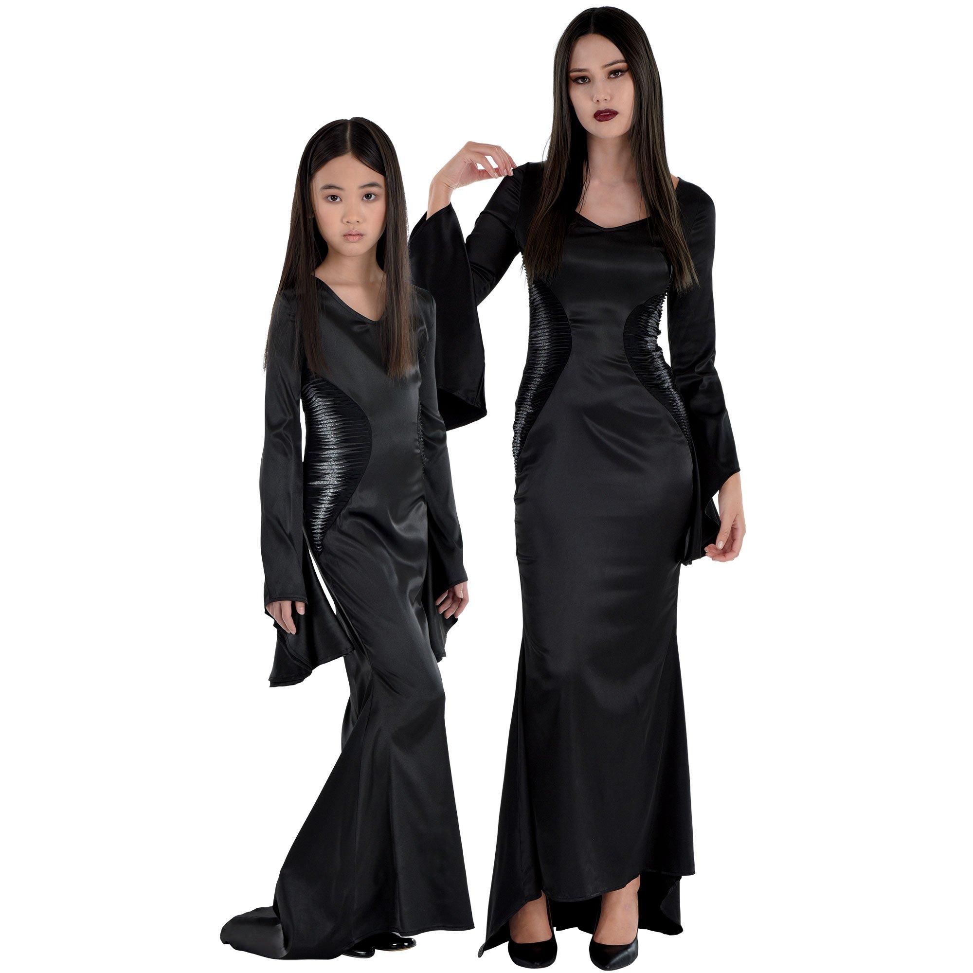 Morticia Addams Mommy & Me Family Costumes