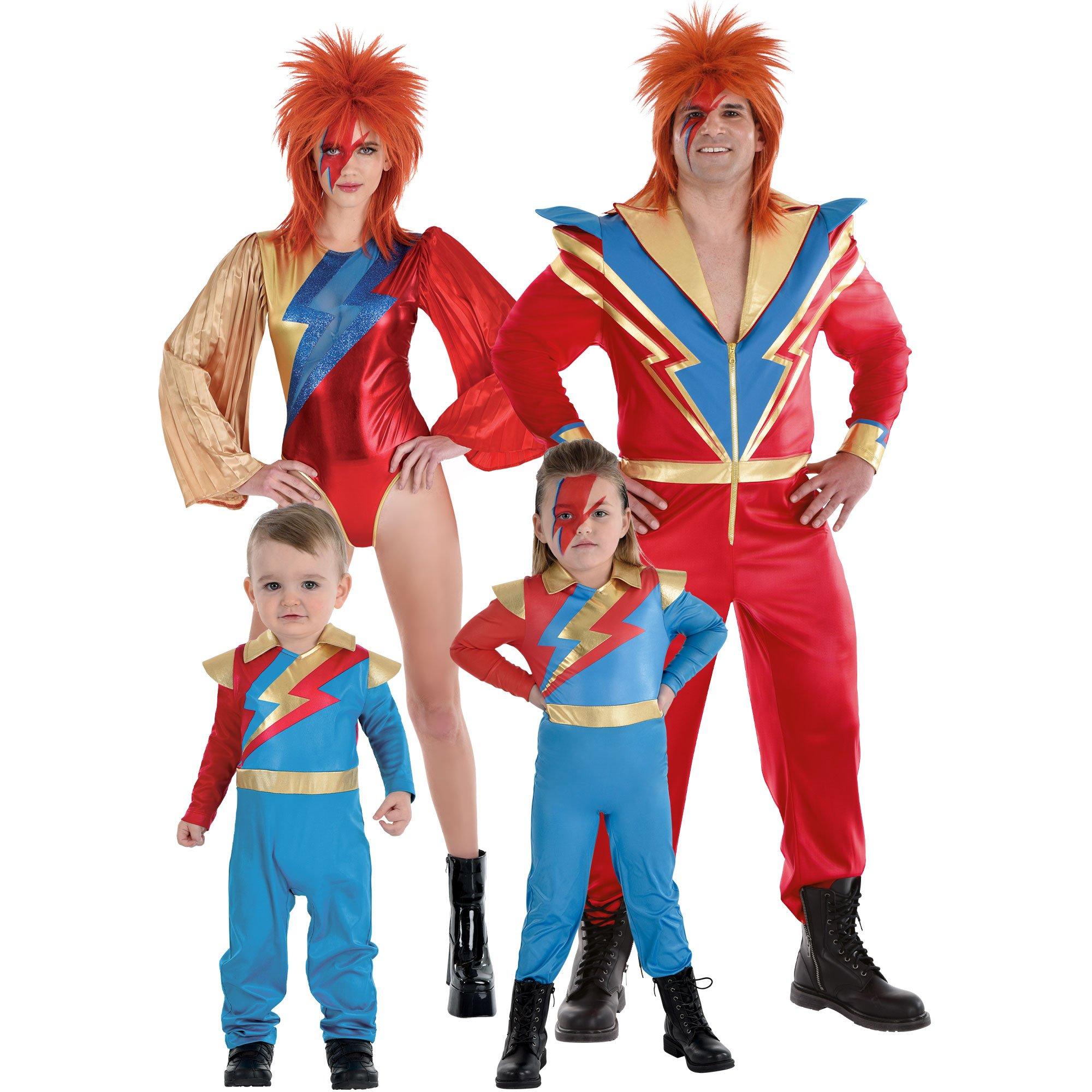 Glam Rock Family Costumes