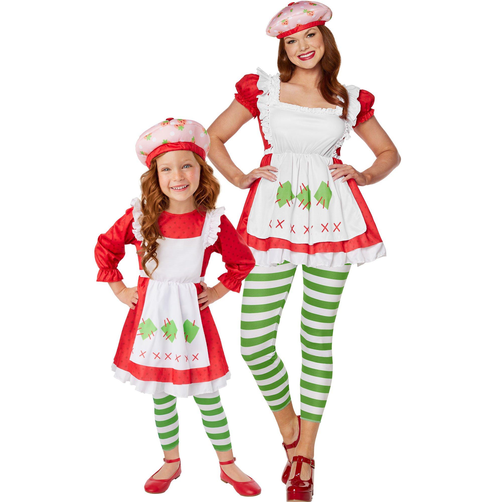 Strawberry Shortcake Mommy & Me Family Costumes