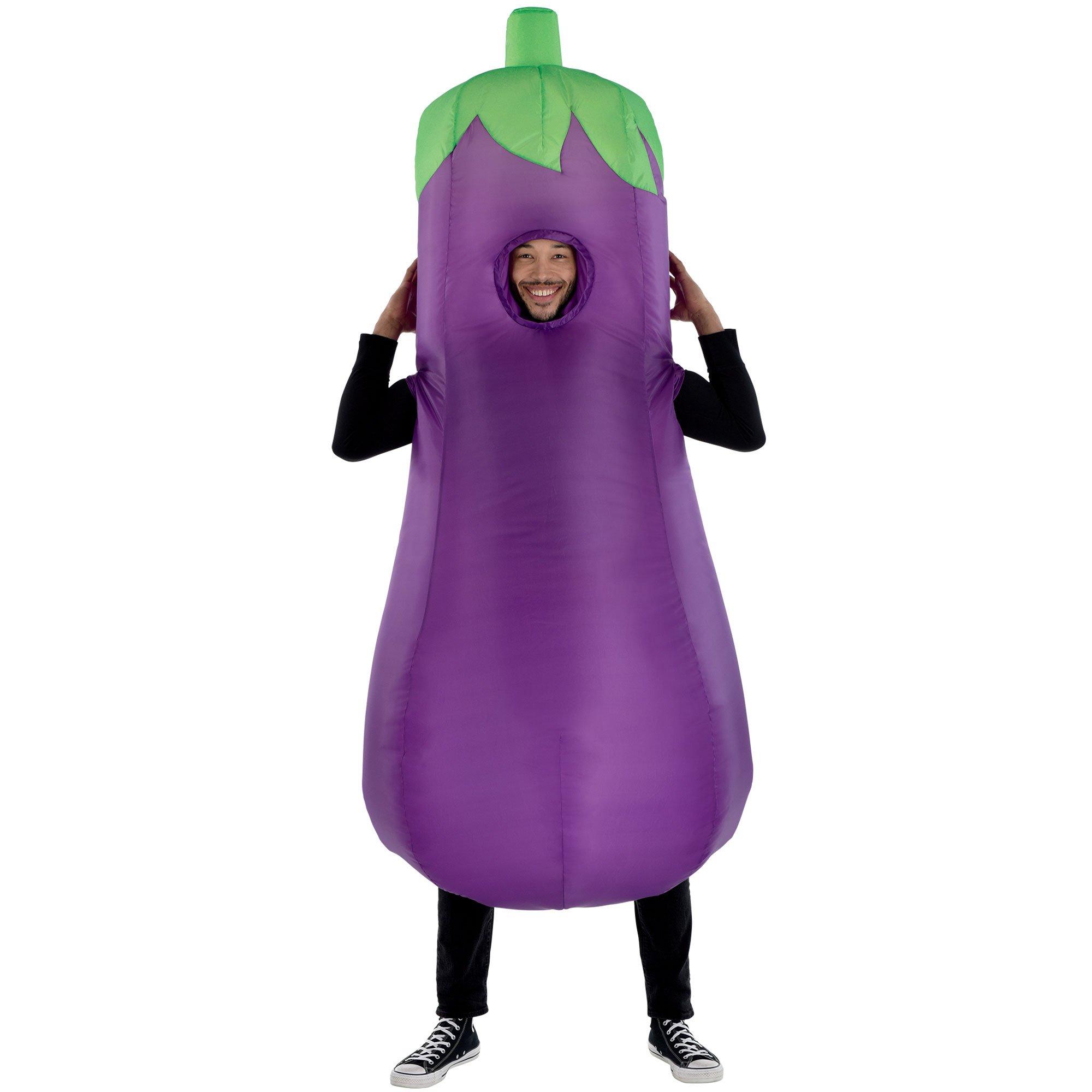 Eggplant & Peach Couples Costumes