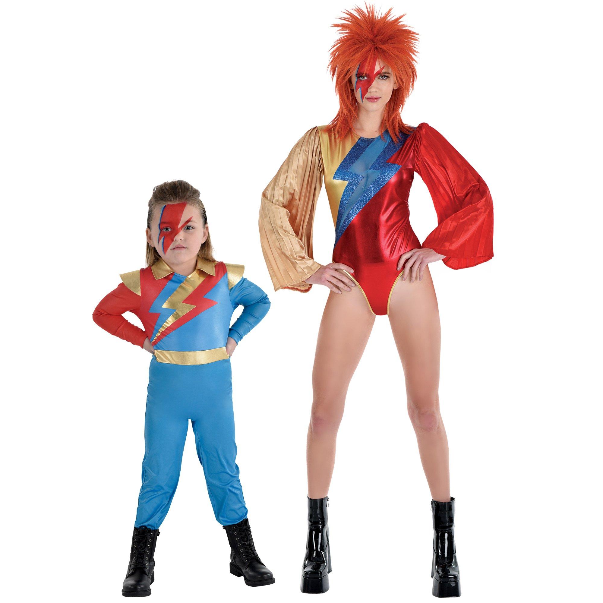 Glam Rock Mommy & Me Family Costumes