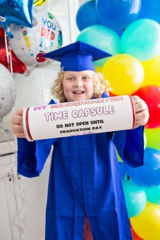 Create a Time Capsule from Kindergarten to Graduation