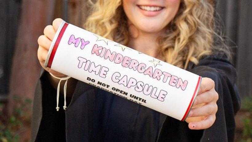 Create a Time Capsule from Kindergarten to Graduation