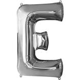 34in Silver Letter Balloon (E)