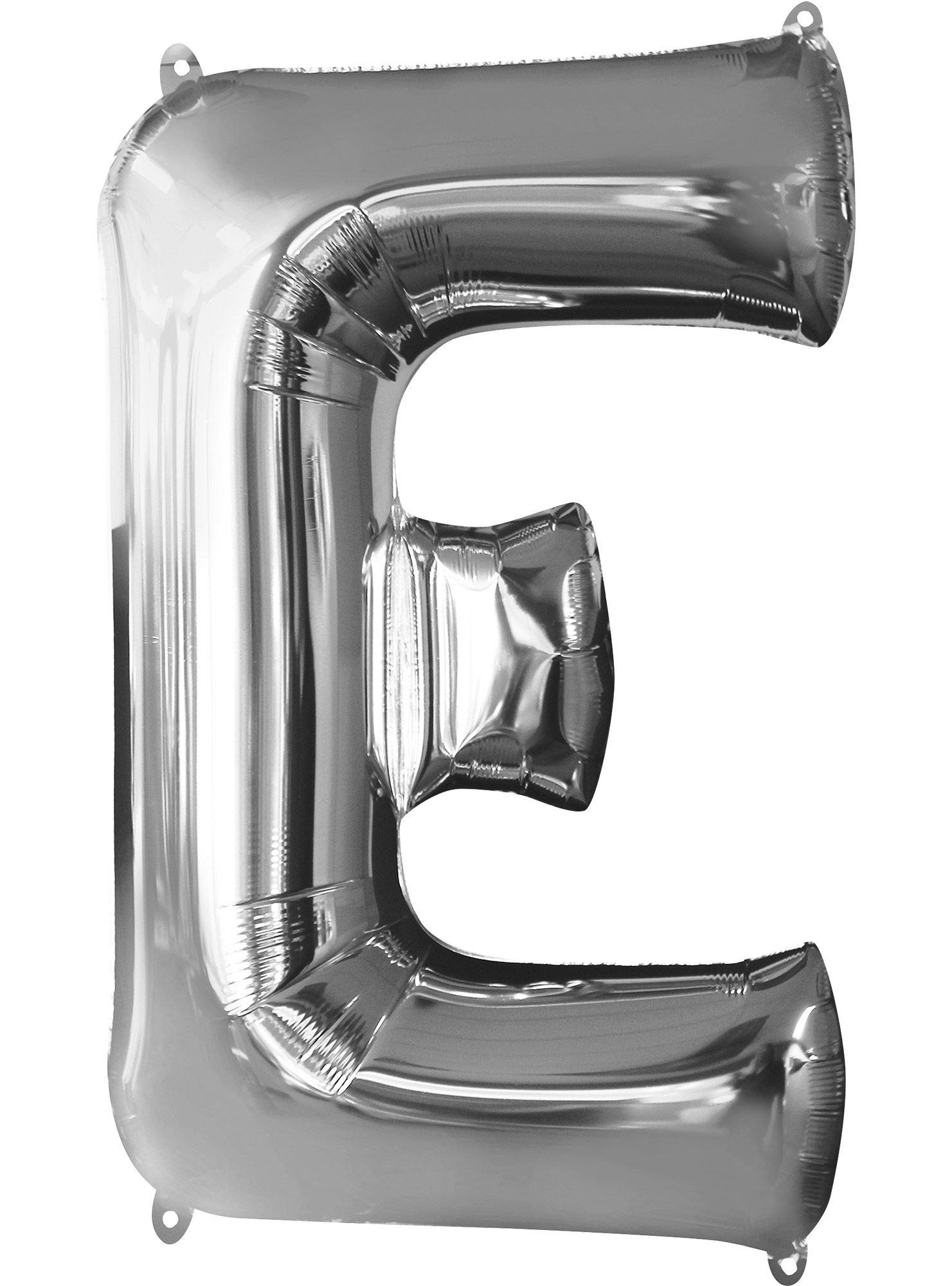 3Ft Letters Mylar Silver Helium Birthday Balloon Delivery