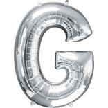 34in Silver Letter Balloon (G)