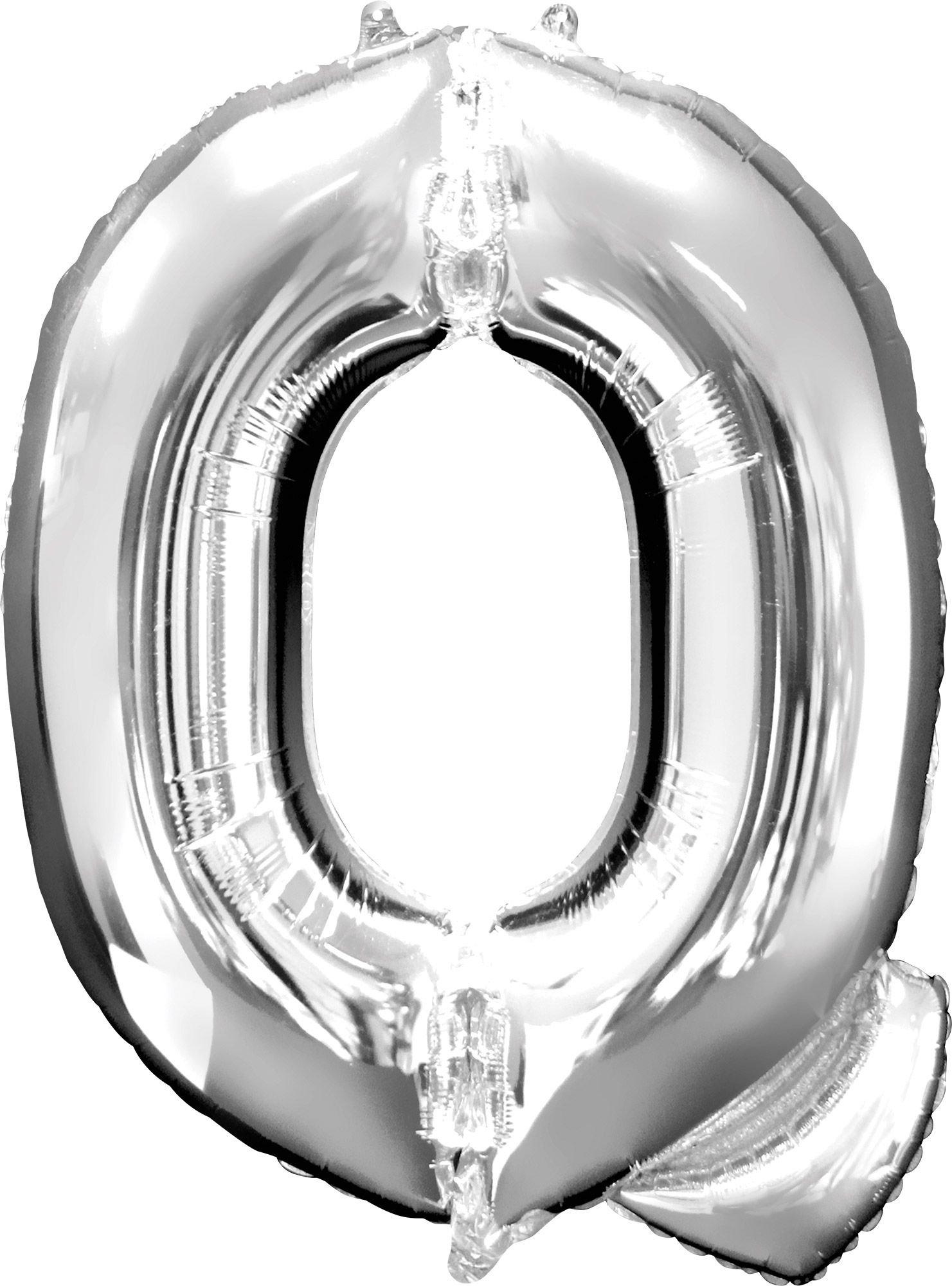 34in Silver Letter Balloon (Q)