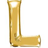34in Gold Letter Balloon (L)