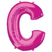 34in Pink Letter A-Z Balloons