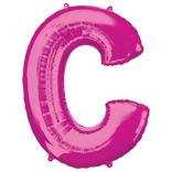 34in Pink Letter Balloon (C)
