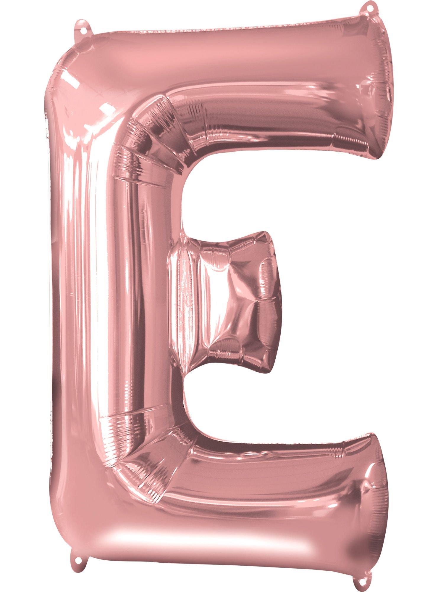 14 Metallic Gold, Silver, Rose Gold Letter Balloons. Alphabet Letter  Balloons, for Custom Name or Banner Balloons. 