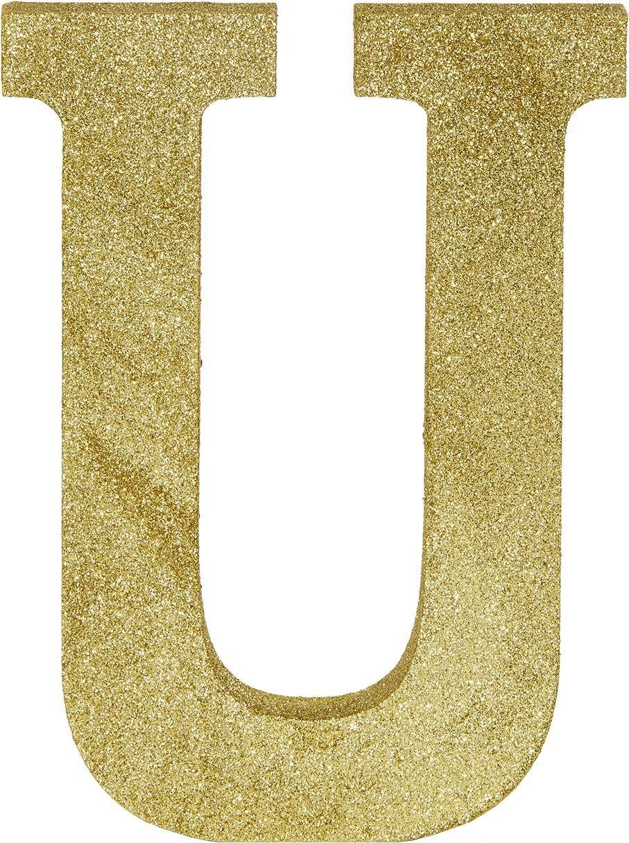 Gold Stars  Alphabet U