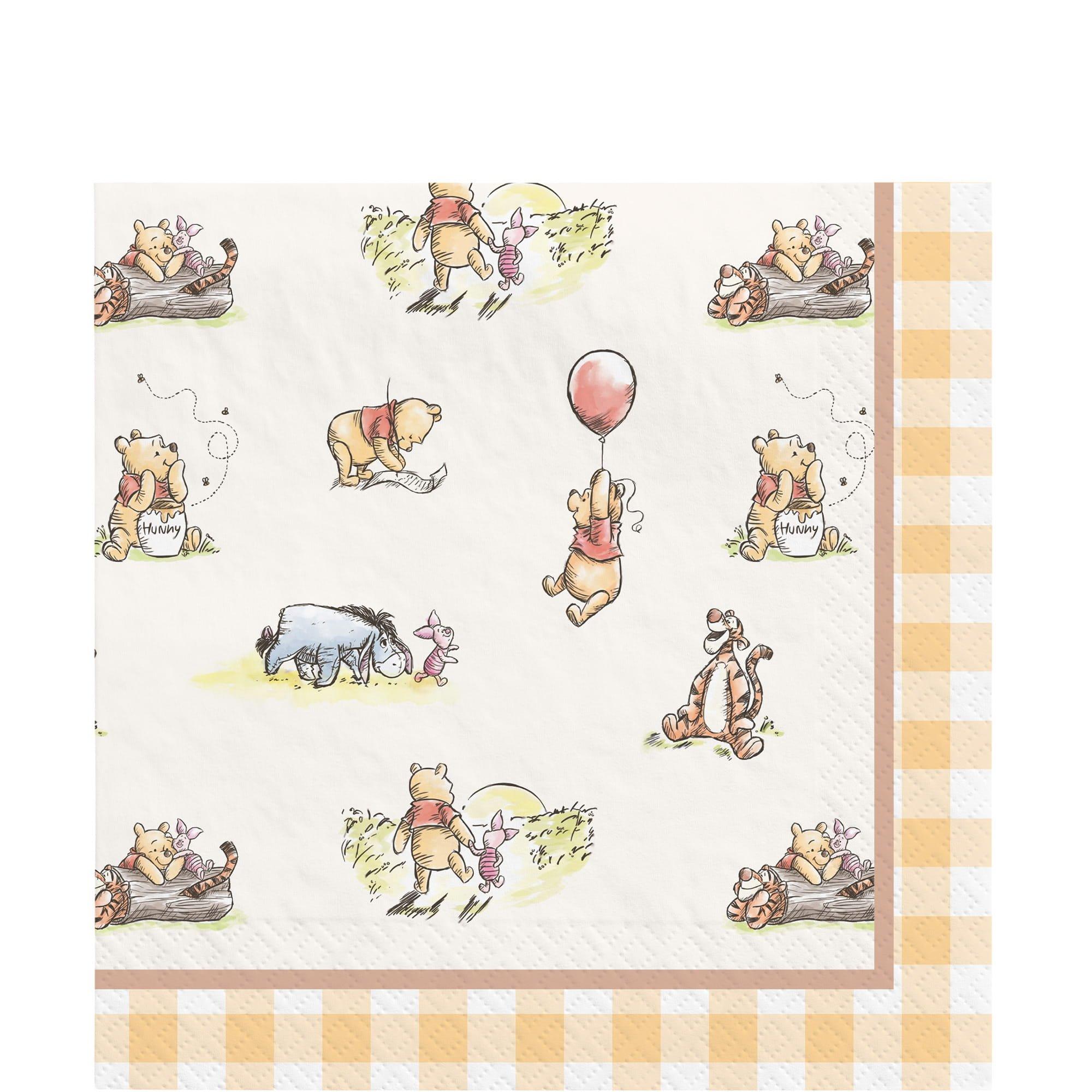 Winnie the Pooh Lunch Napkins, 16ct
