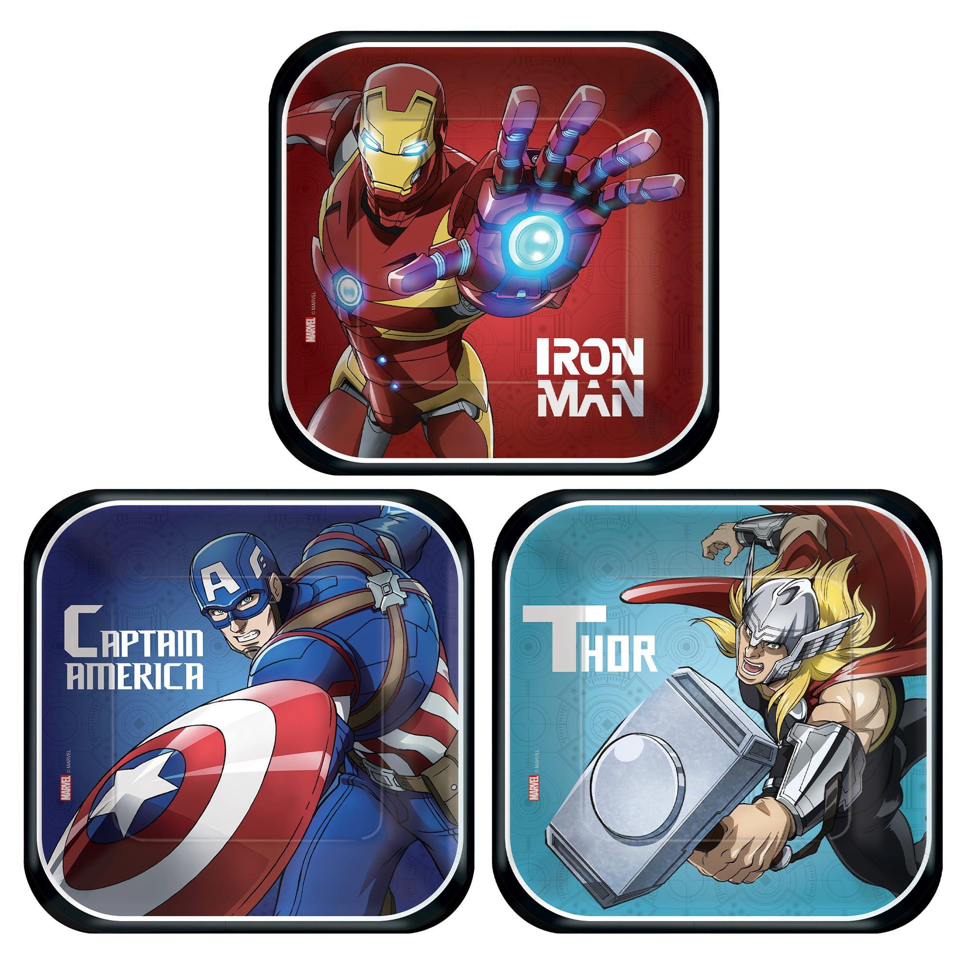 Marvel's Avengers Paper Dessert Plate, 8ct