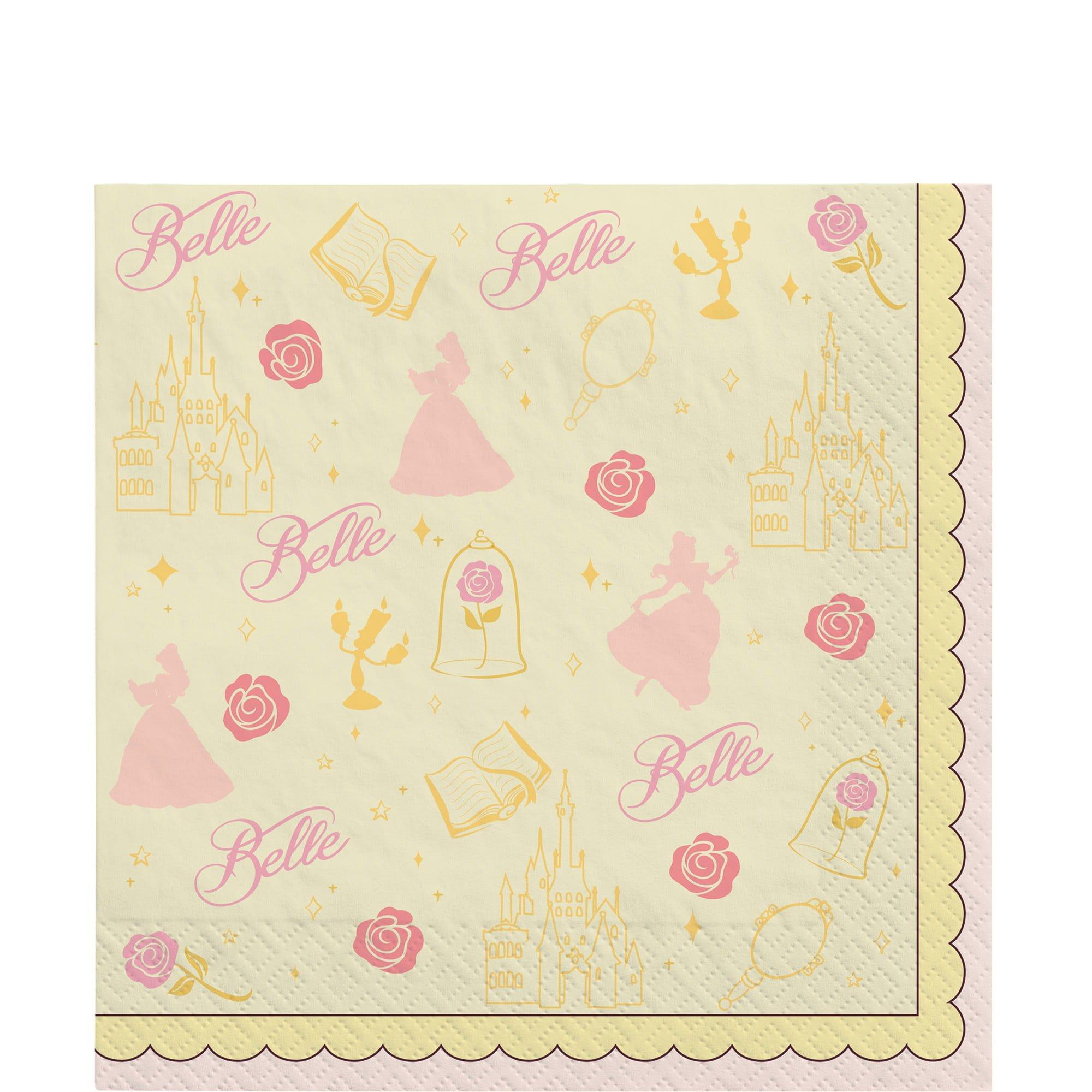 Disney Belle Once Upon A Time Lunch Napkins, 16ct