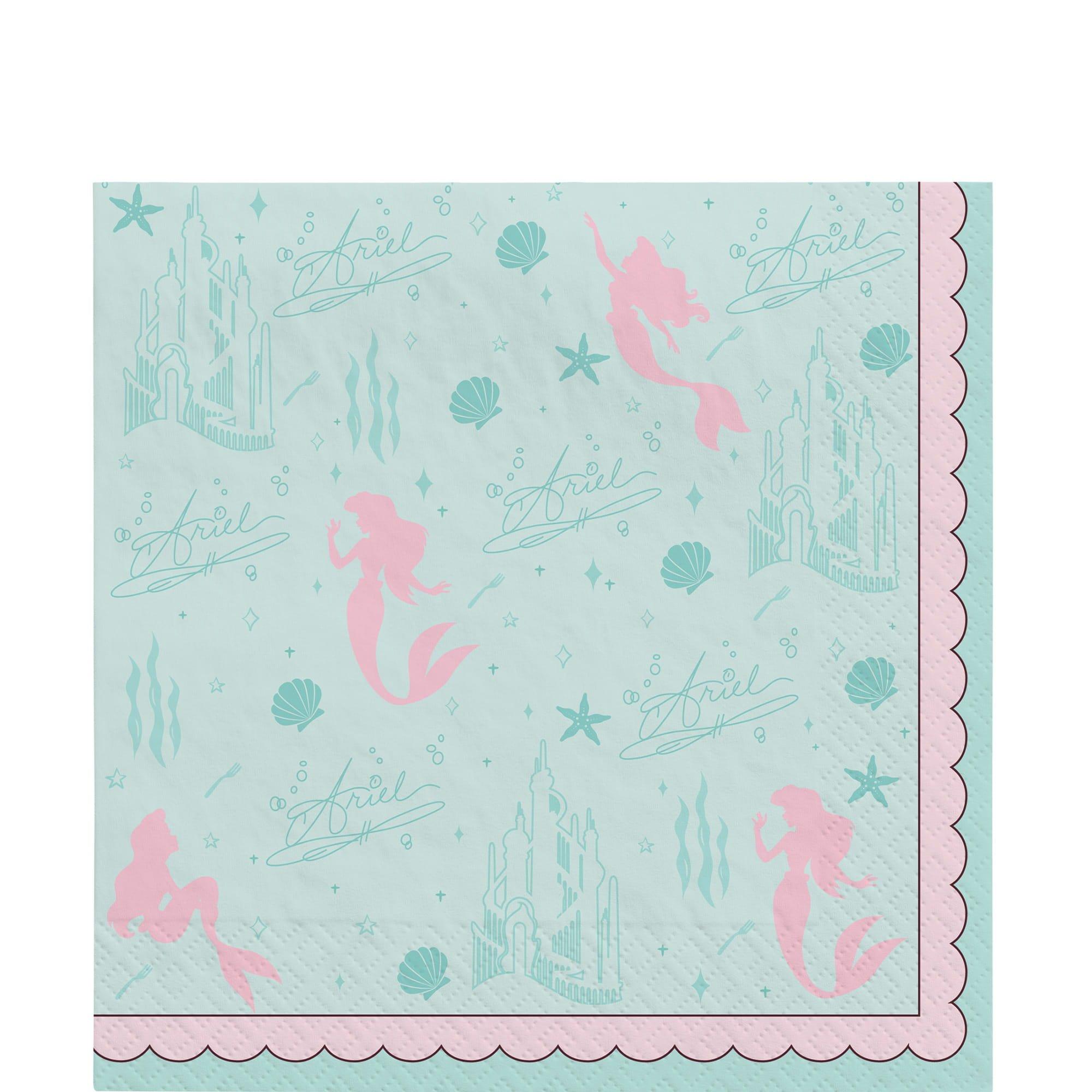 Disney Ariel Once Upon A Time Lunch Napkins, 16ct