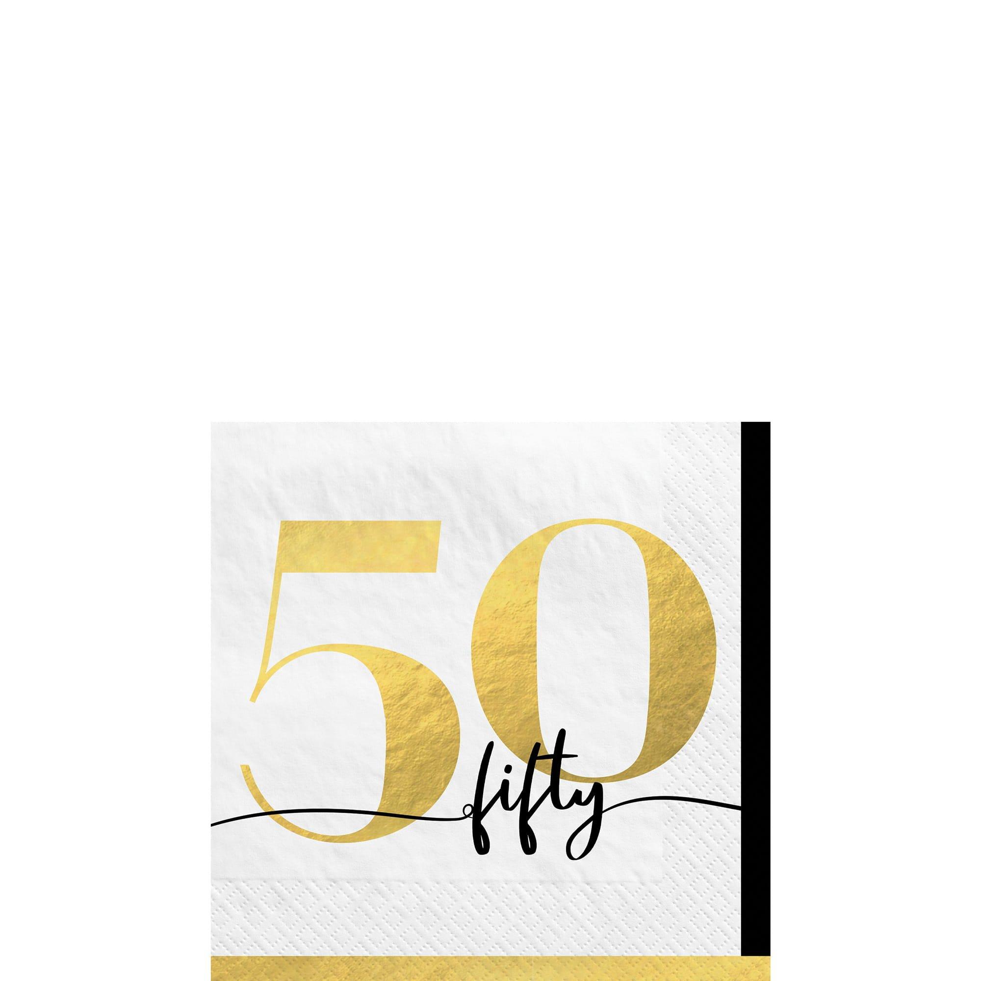 Party Of The Ages Birthday Napkins, 16ct