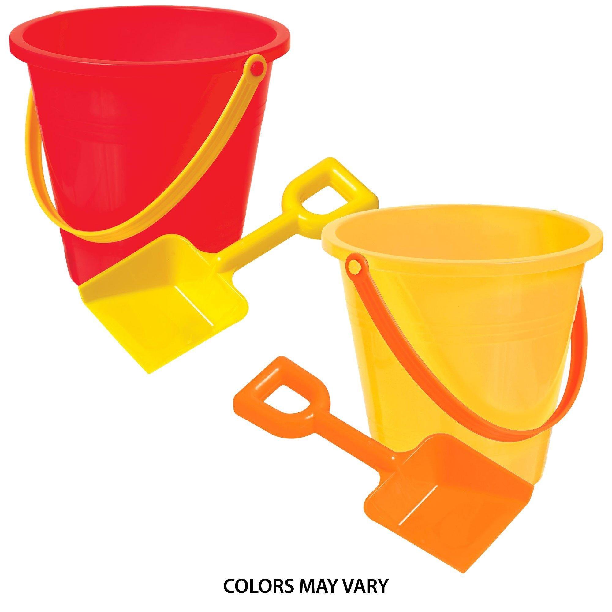 Small Summer Sand Bucket with Shovel