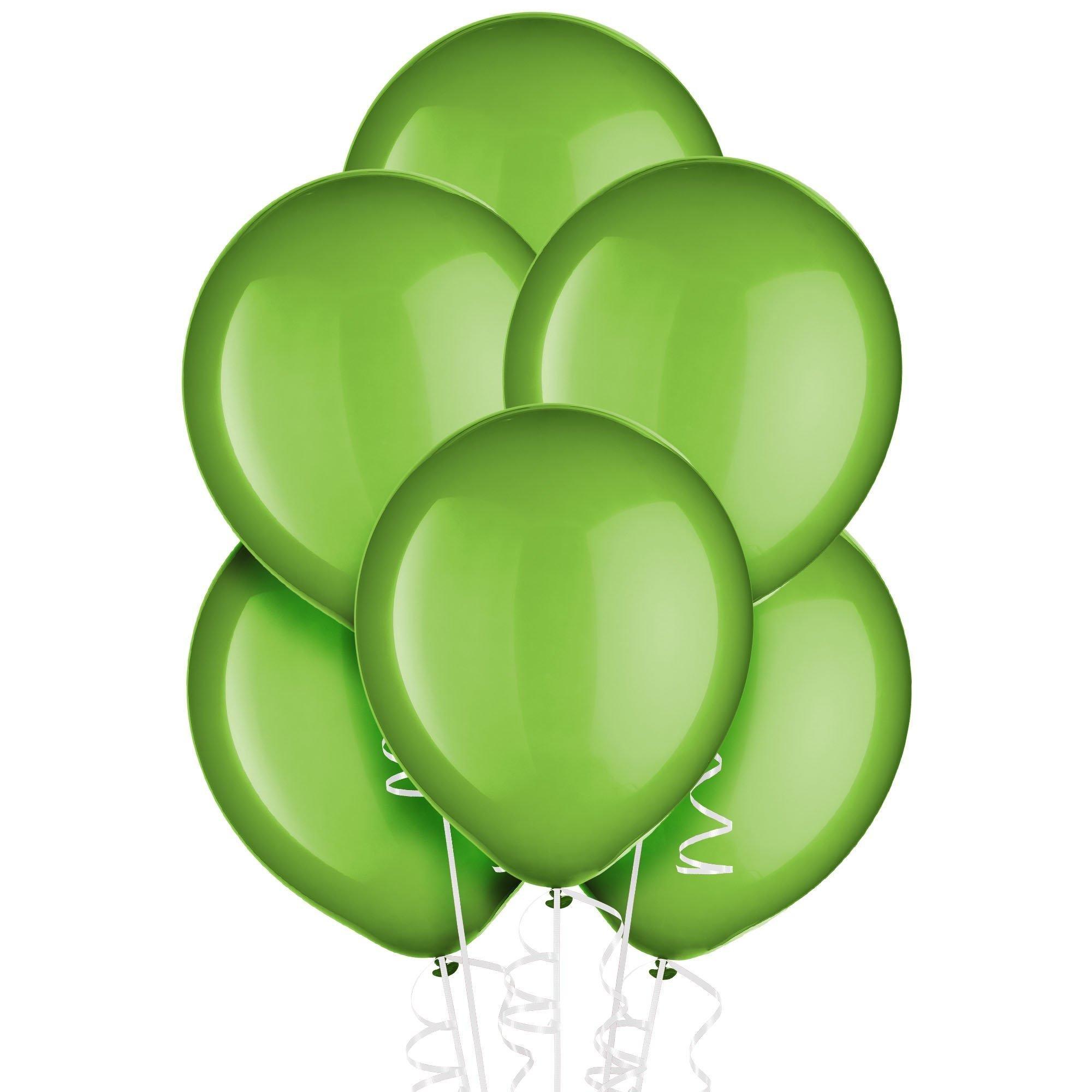 Kiwi Green Latex Balloons