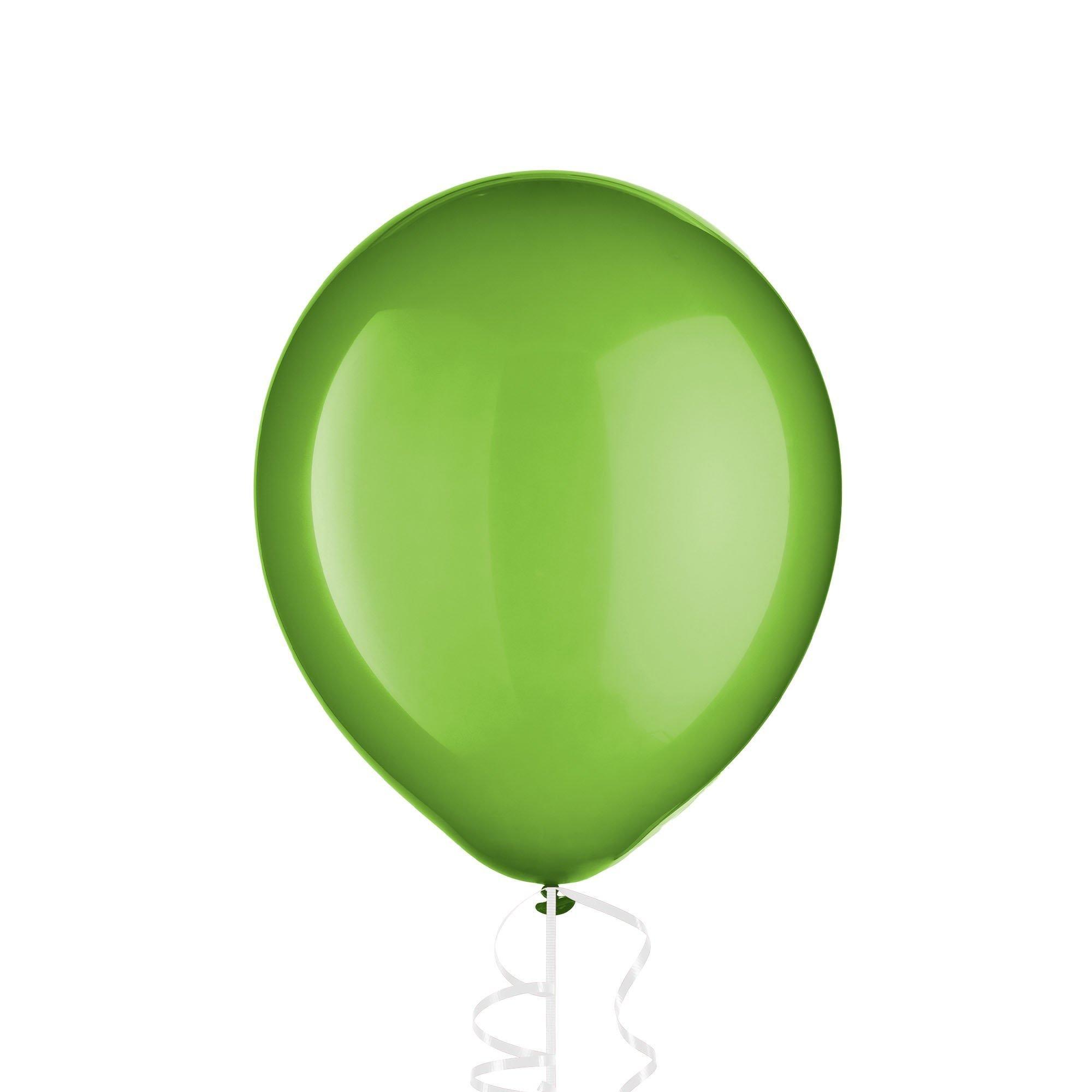 15ct, 12in, Kiwi Green Latex Balloons