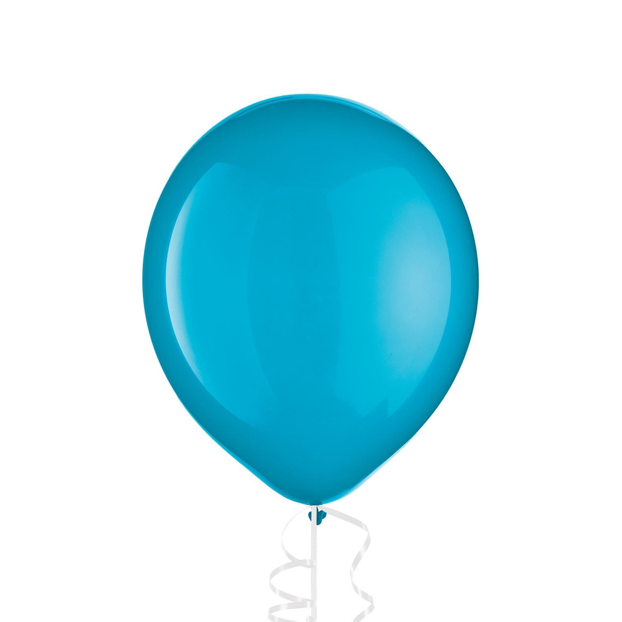 Caribbean Blue Latex Balloons