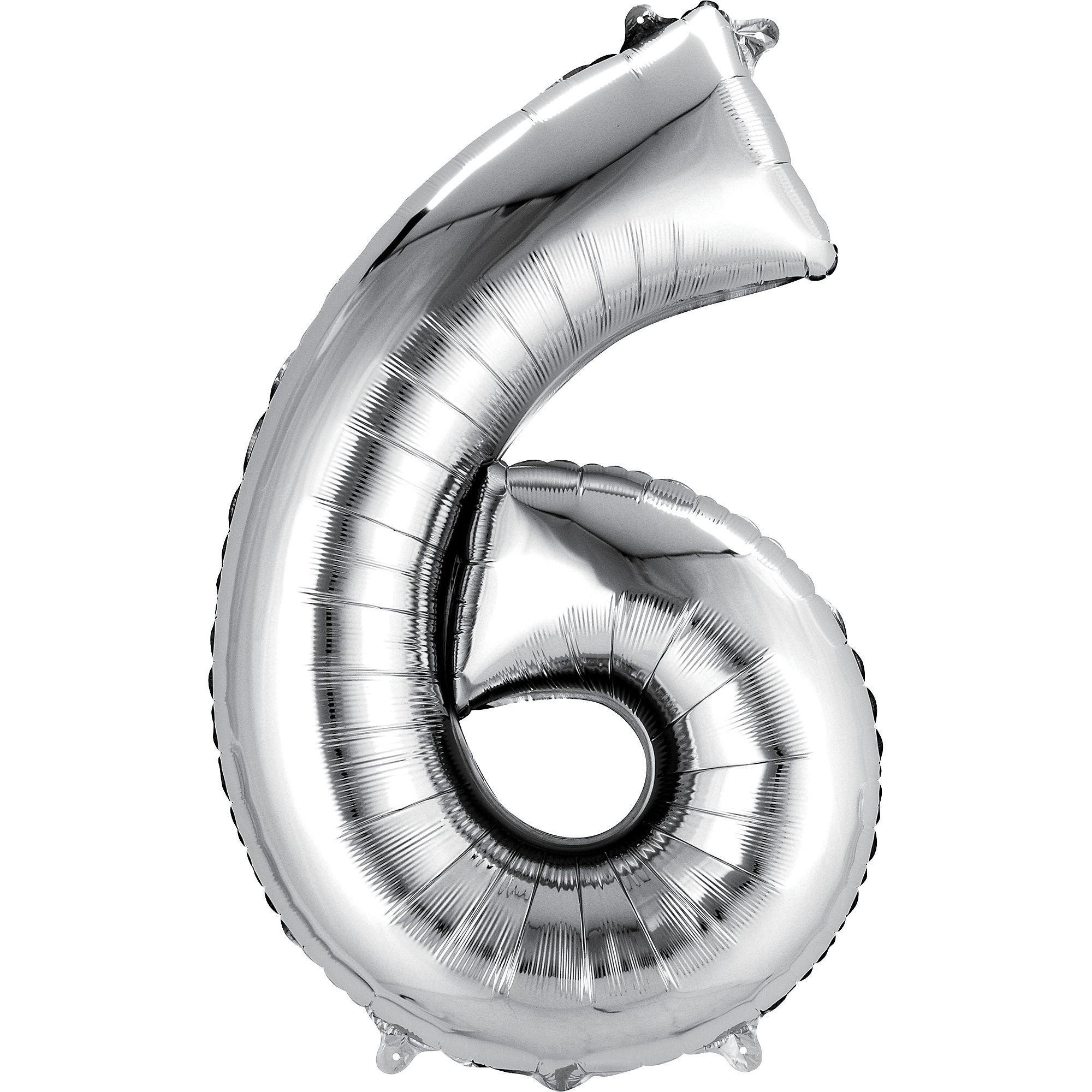 9-Inch Balloon Weight Hand-crafted Silver Foil - Balloon Delivery by
