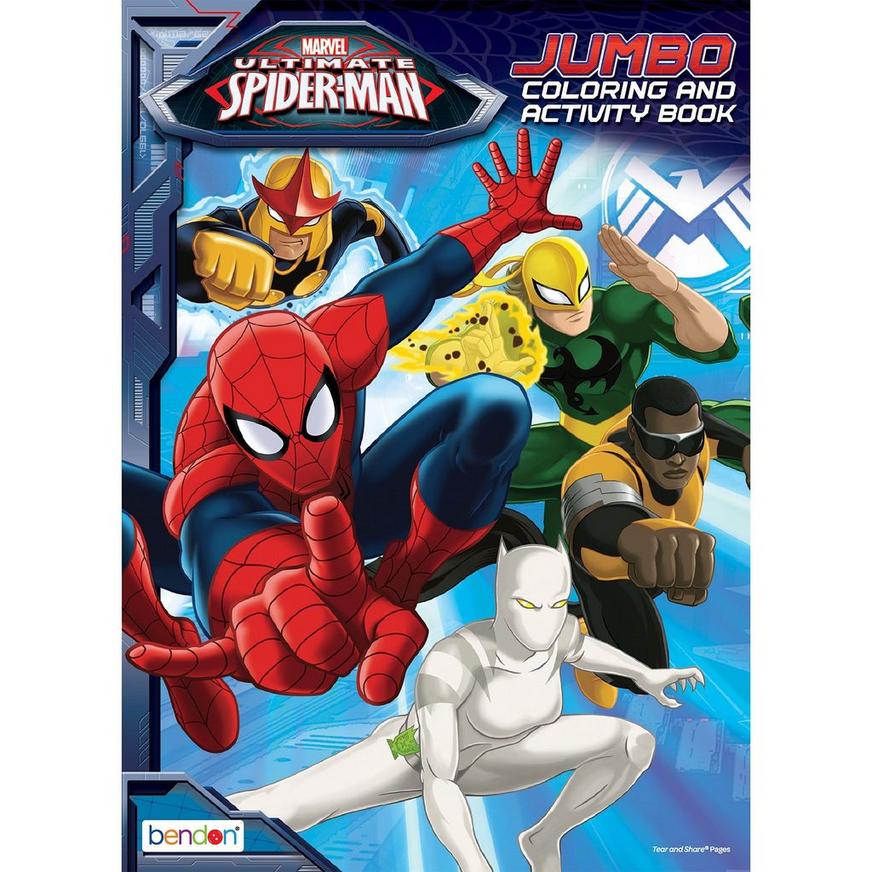 Spider-Man Coloring & Activity Book Birthday Party Supplies | Birthday