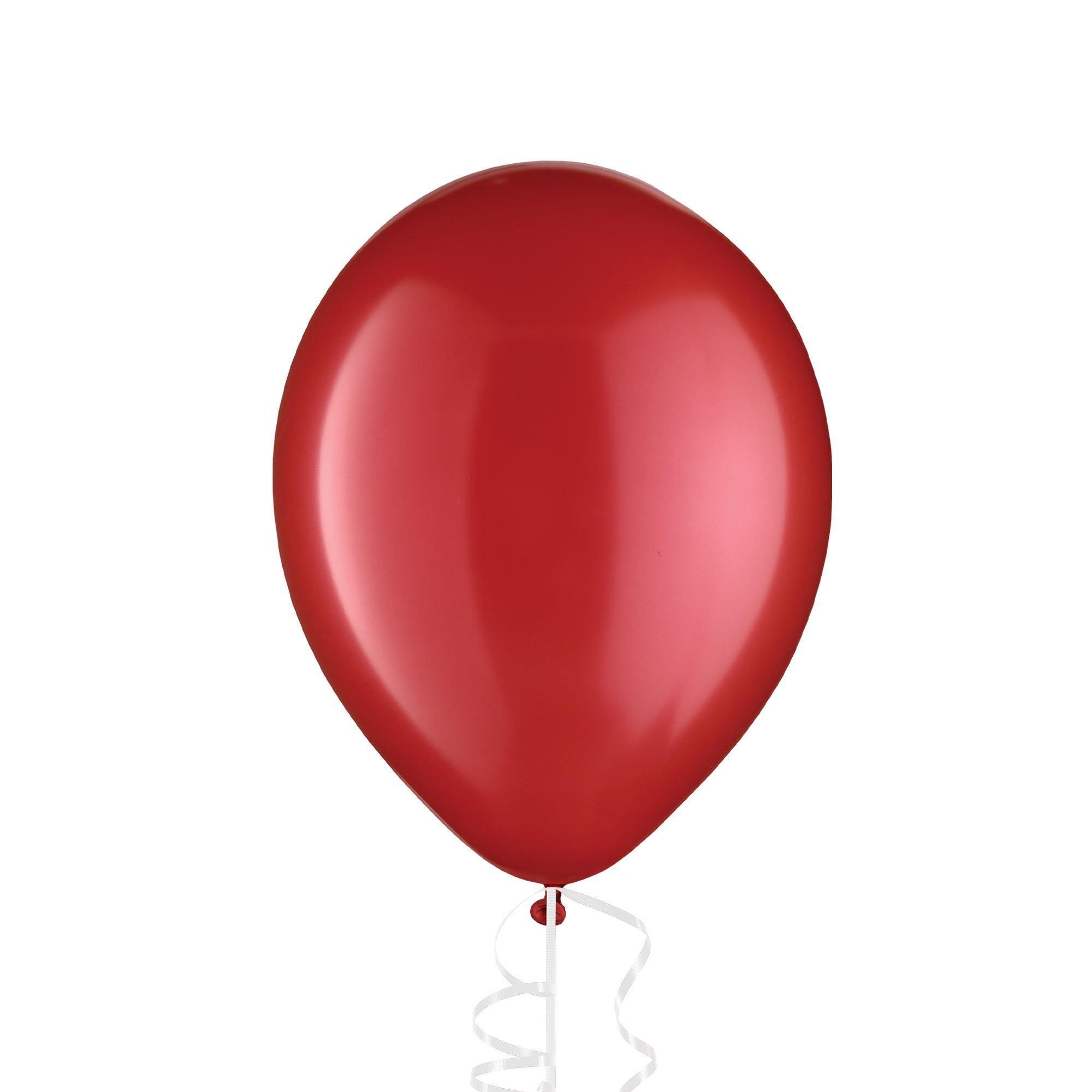 Red Pearl Latex Balloons