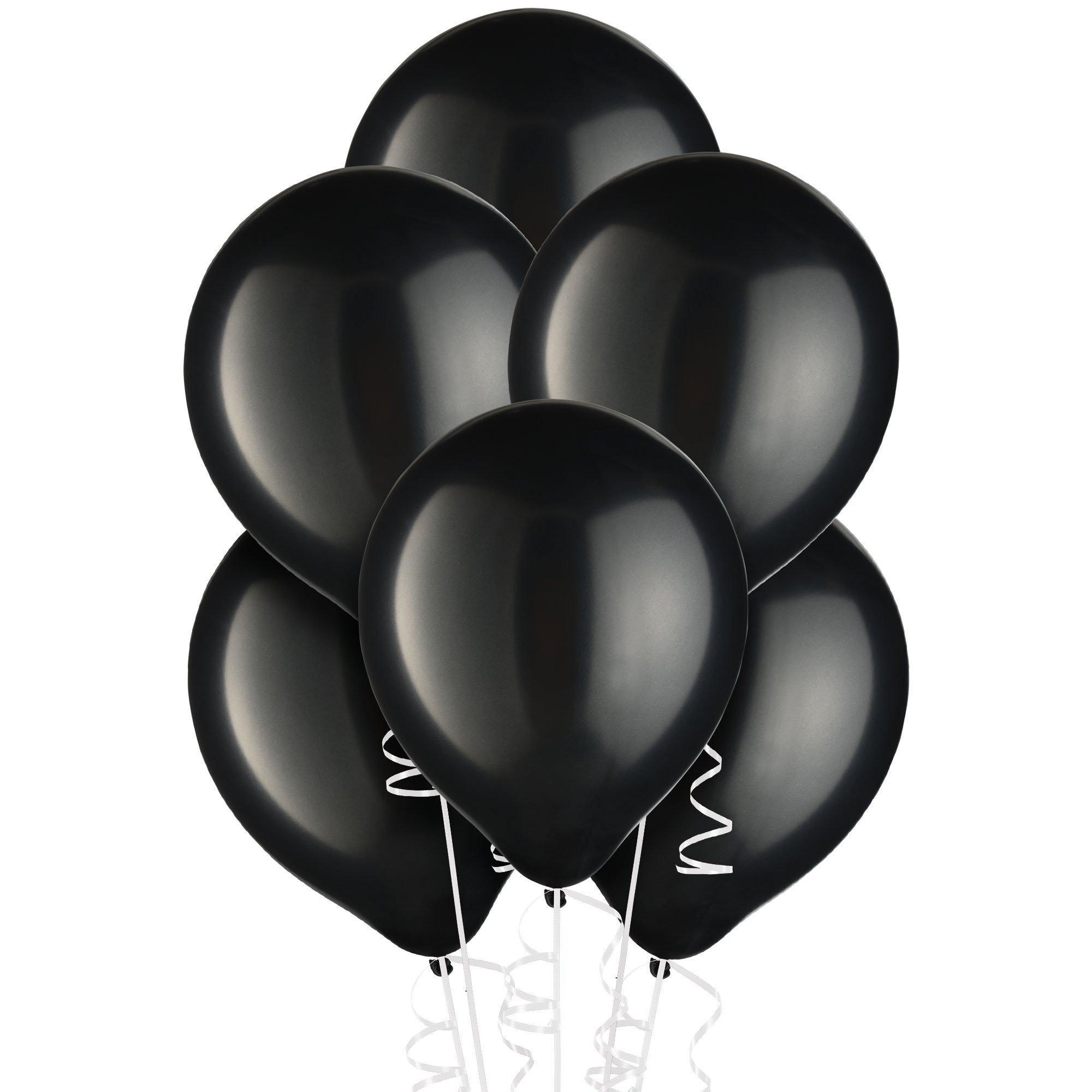 Black Pearl Latex Balloons