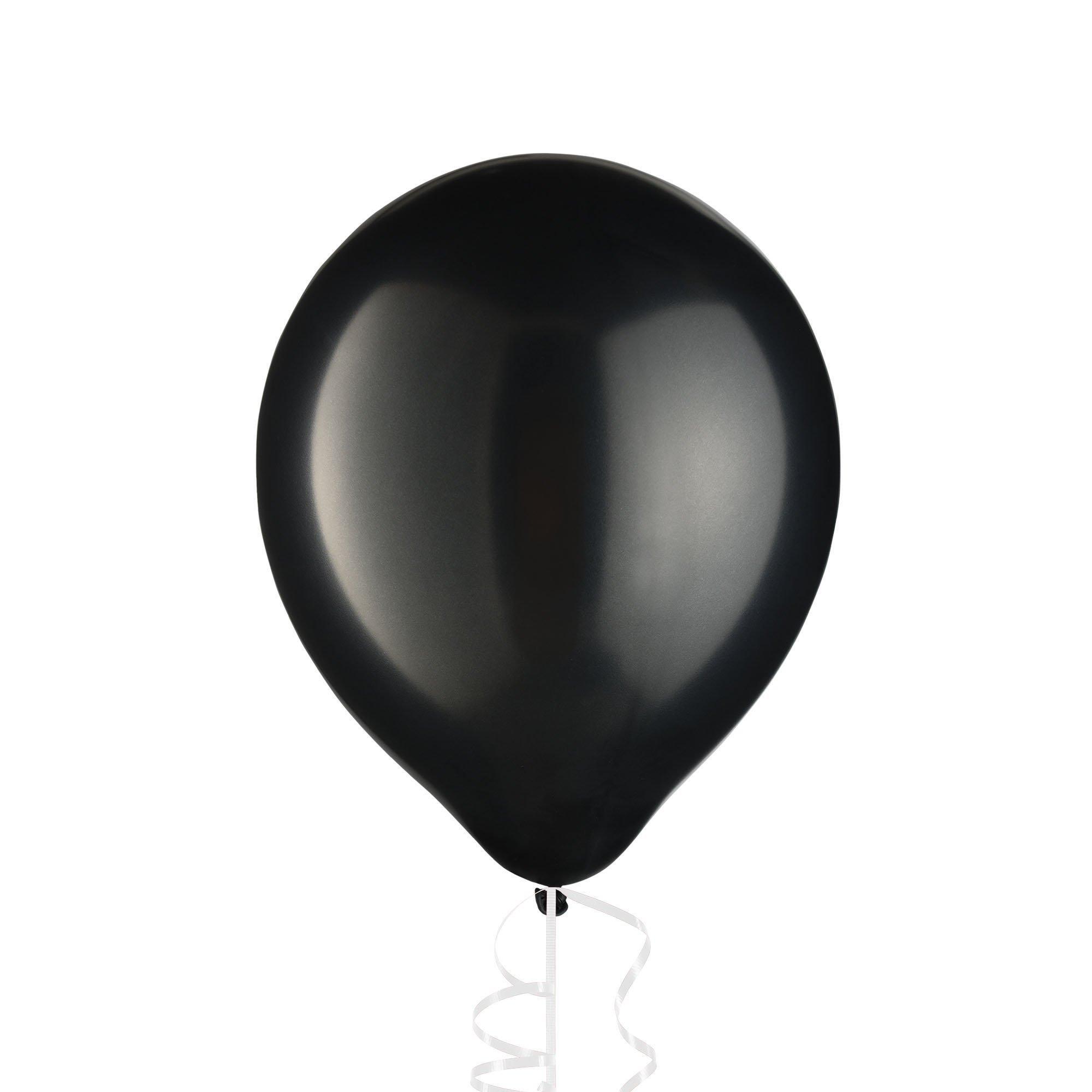 Black Pearl Latex Balloons