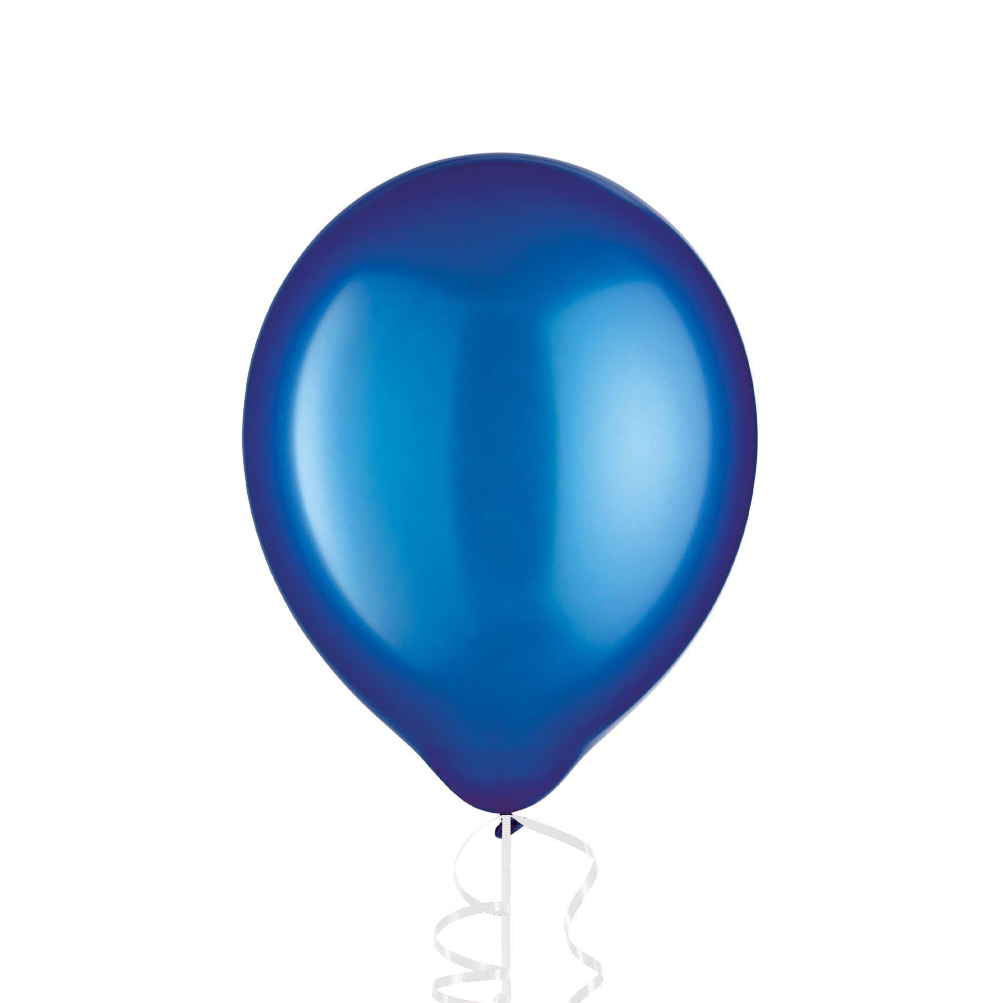 Royal Blue Pearl Latex Balloons